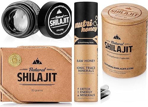 NATURAL SHILAJIT Resina 20G, palitos de miel Shilajit, 30 unidades, 60 unidades