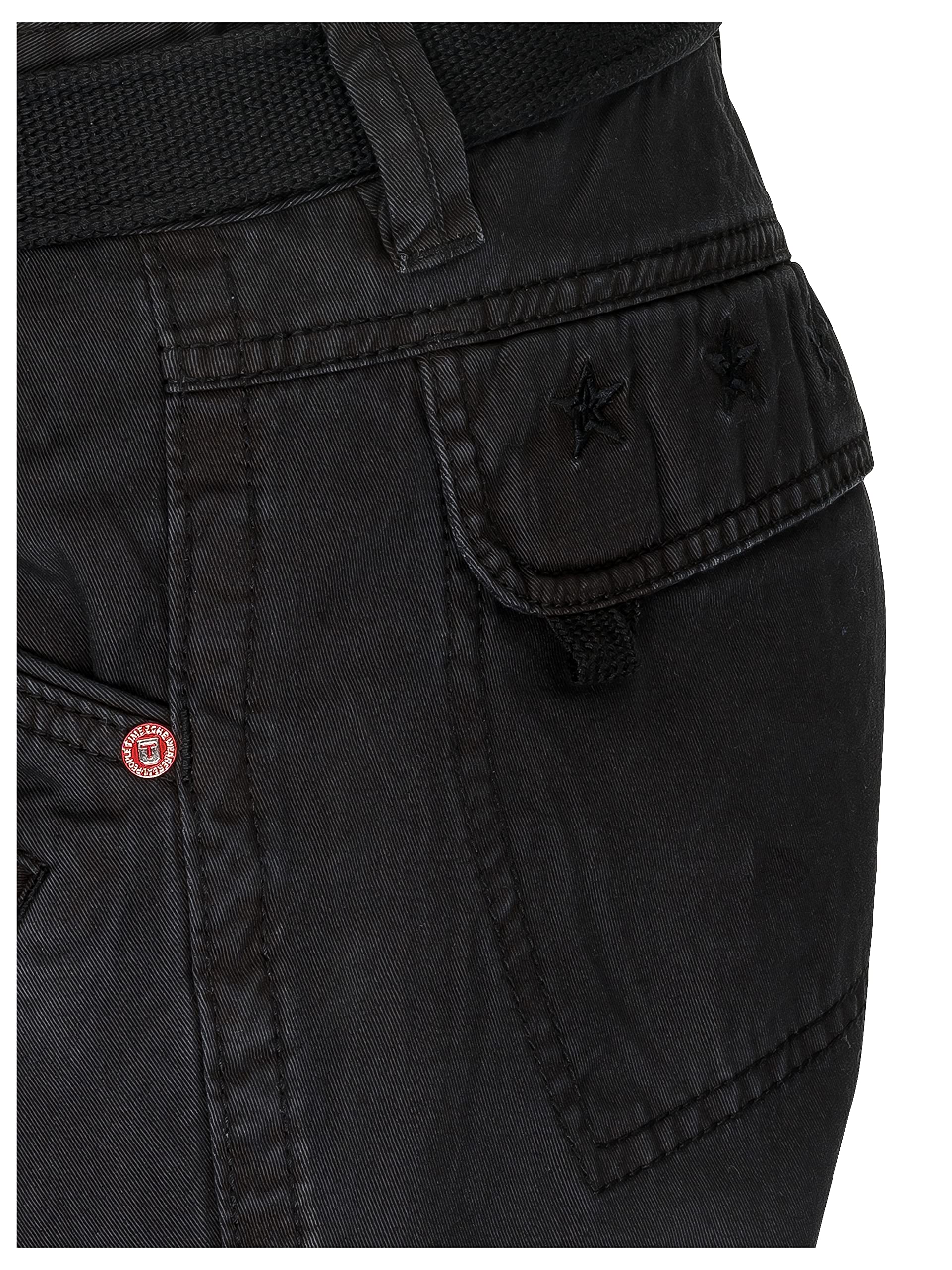 Timezone BenitoTZ Herren Cargohose Benito mit Stoffgürtel