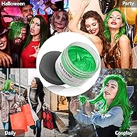 Vista 64 de Pomadas Mofajang de cera para el cabello, 4.23 oz, material de cera para colorear el cabello natural, desechable, arcilla para peinar el cabello