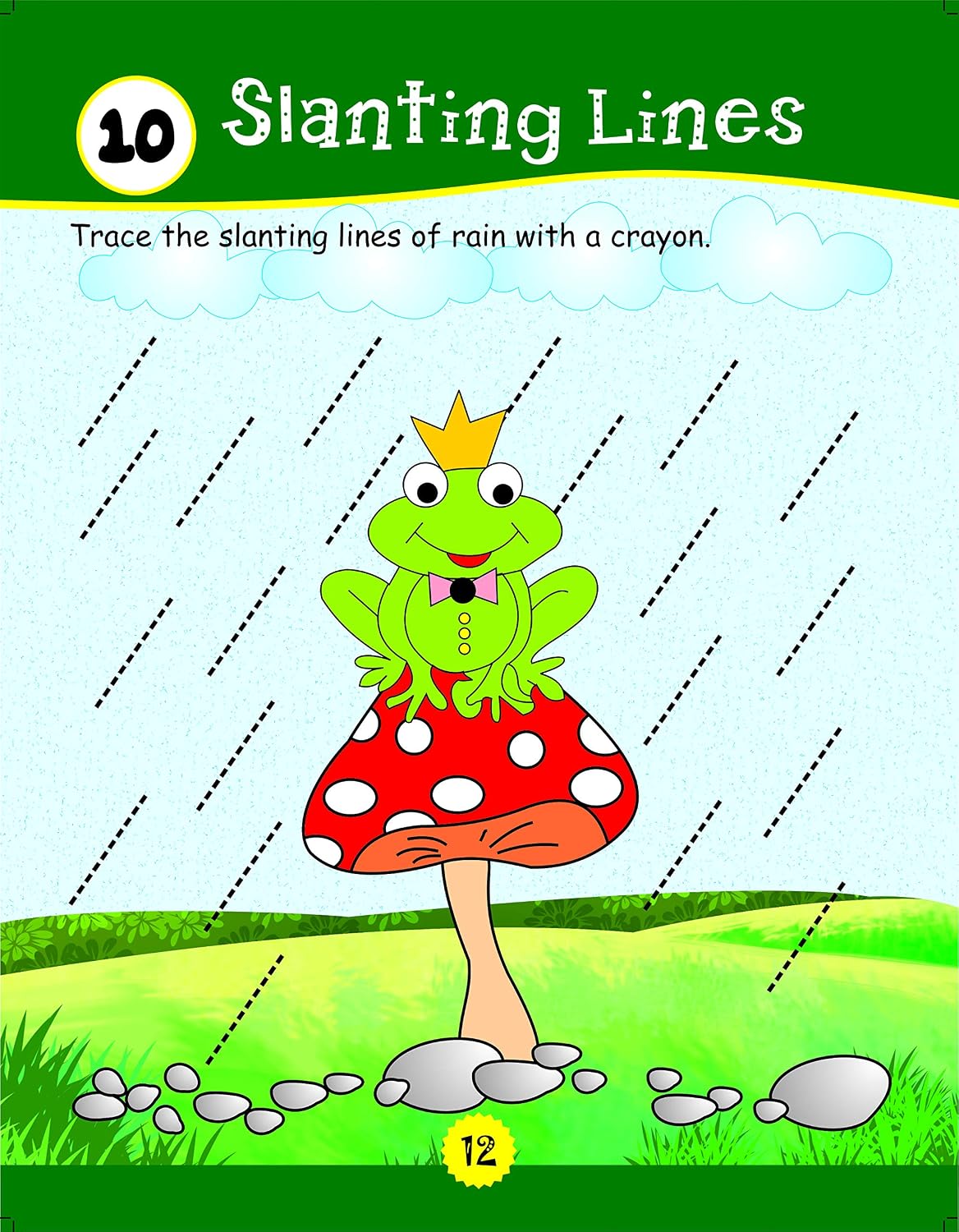 Pattern Writing Book for Kids 3+ Years Old : Practice Pattern Writing : Pencil Control Book : Practice Lines and Curves