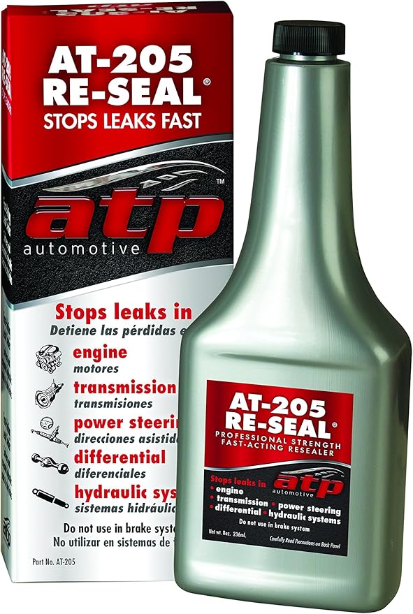 ATP Transmission Parts ATP AT205 ReSeal Stops Leaks, 8 Ounce Bottle