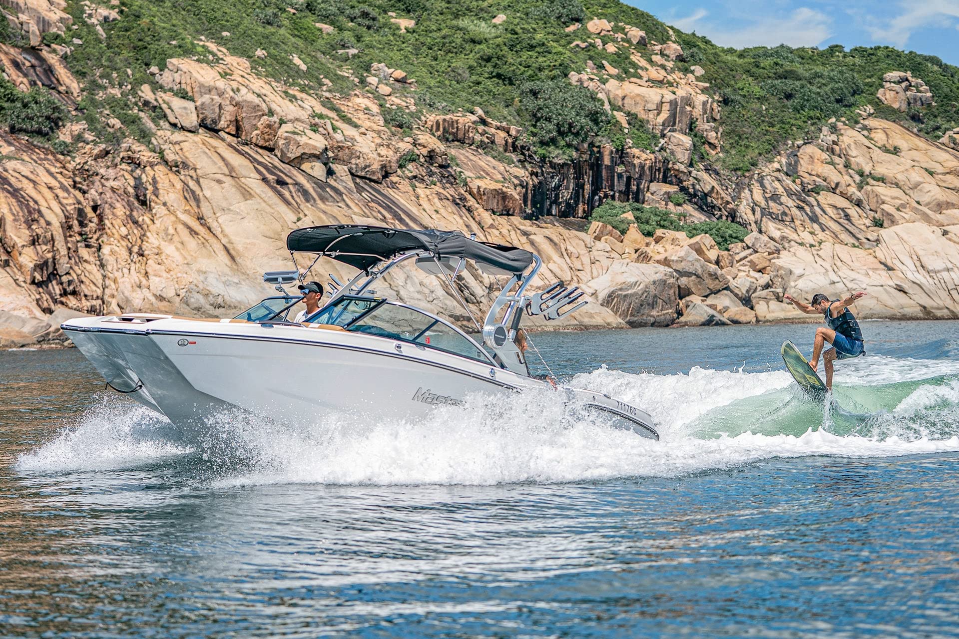 AZTRON Comet Evo WAKESURF Mixte Adulte Noir/Jaune 160 x 52 x 2