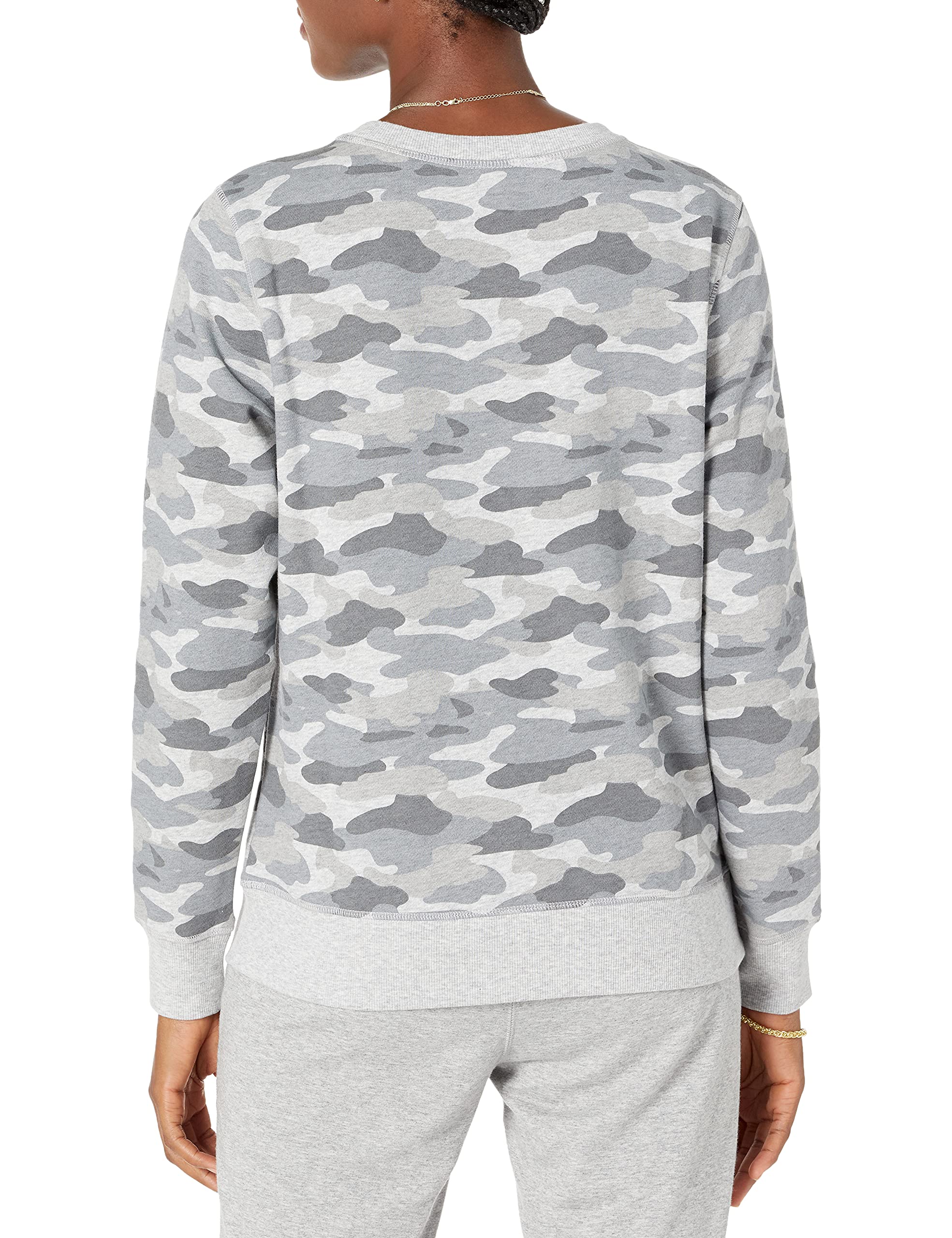 Amazon Essentials Felpa Girocollo in Pile di French Terry (Taglie Forti Disponibili) Donna