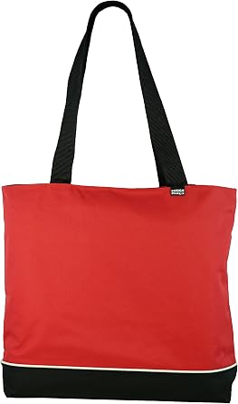 Shoulder Tote Bag with Zipper