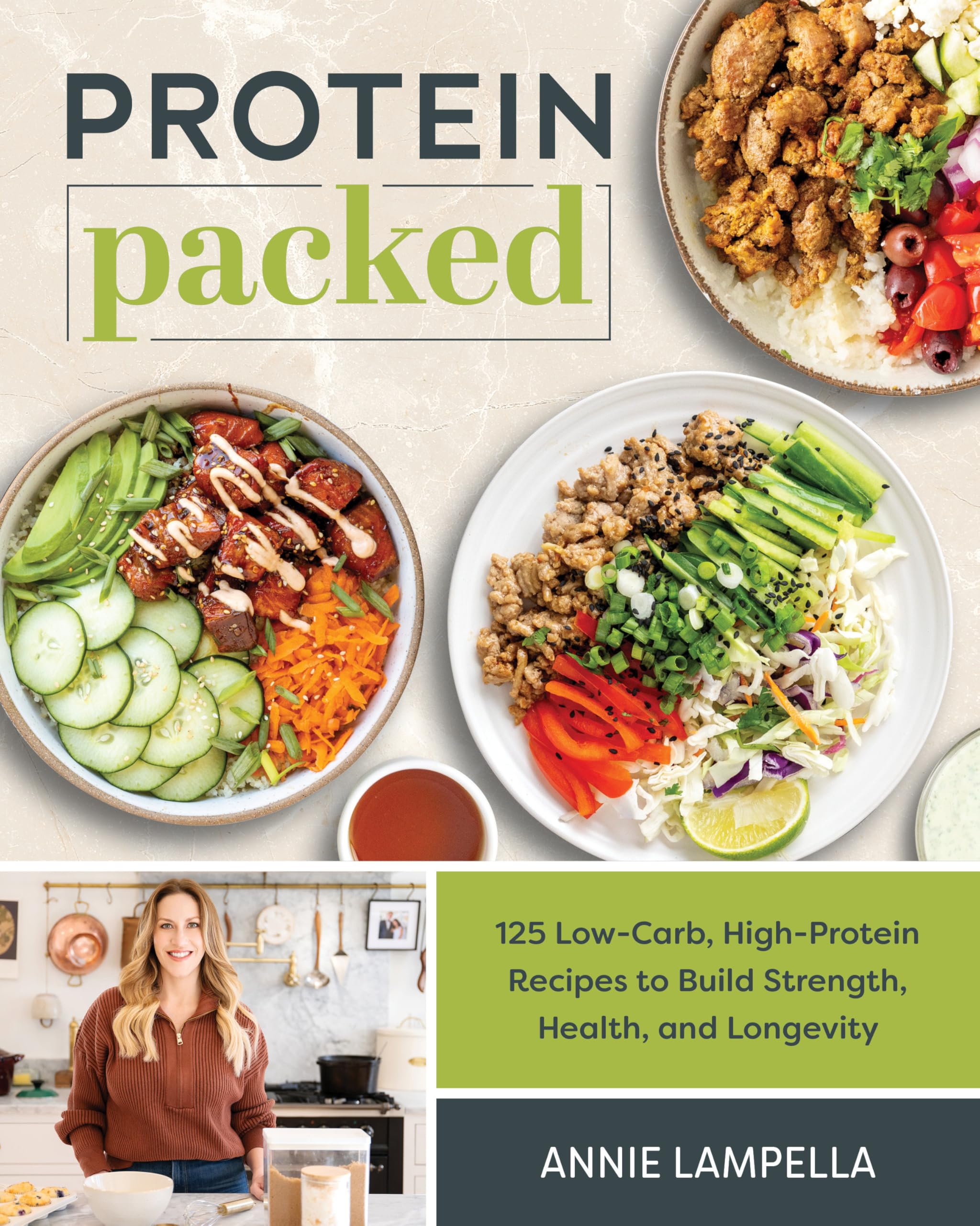 Annie Lampella Kochbuch Protein Packed – Low-Carb, High-Protein Rezepte