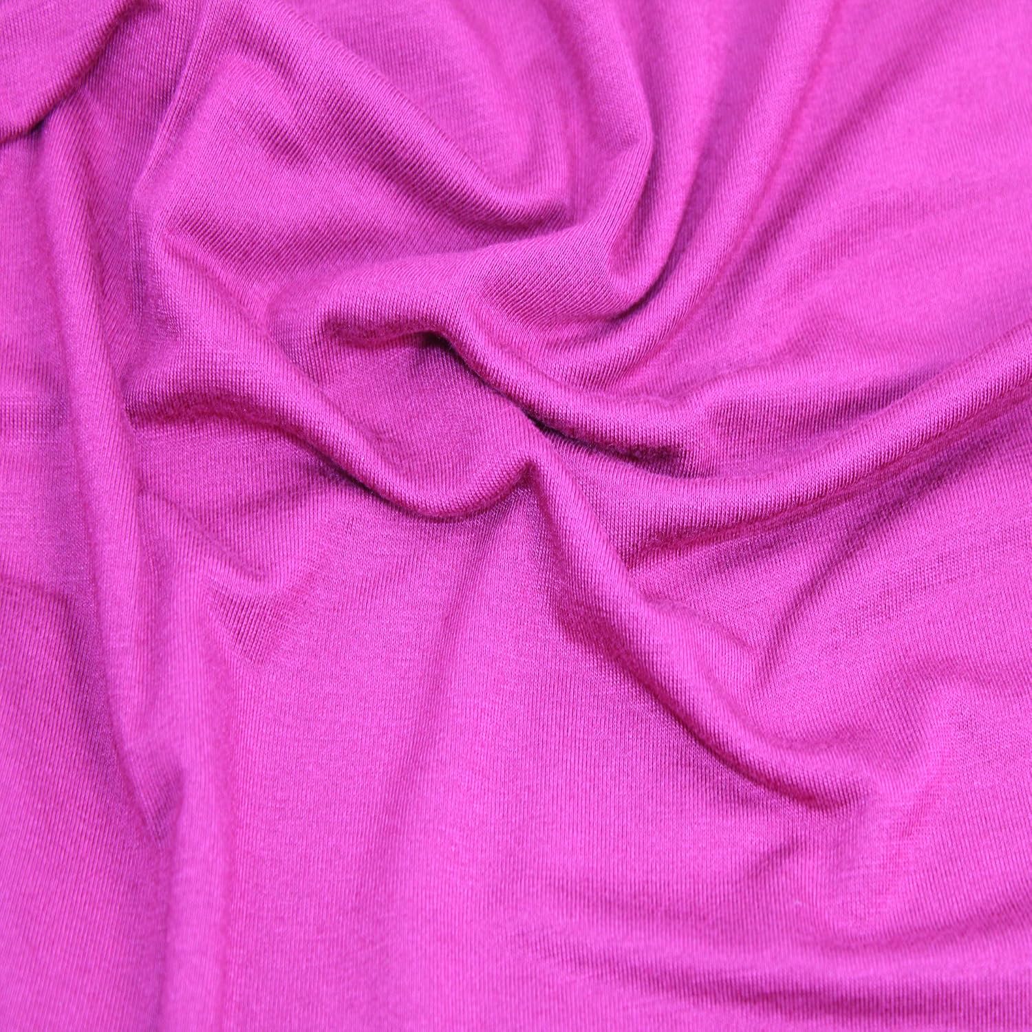 Texco Inc 60" Wide Rayon Spandex Jersey Knit Fabric by The Yard - 4-Way Stretch, 200GSM, Soft & Breathable - Apparel, Accessories, Maternity & Decorations