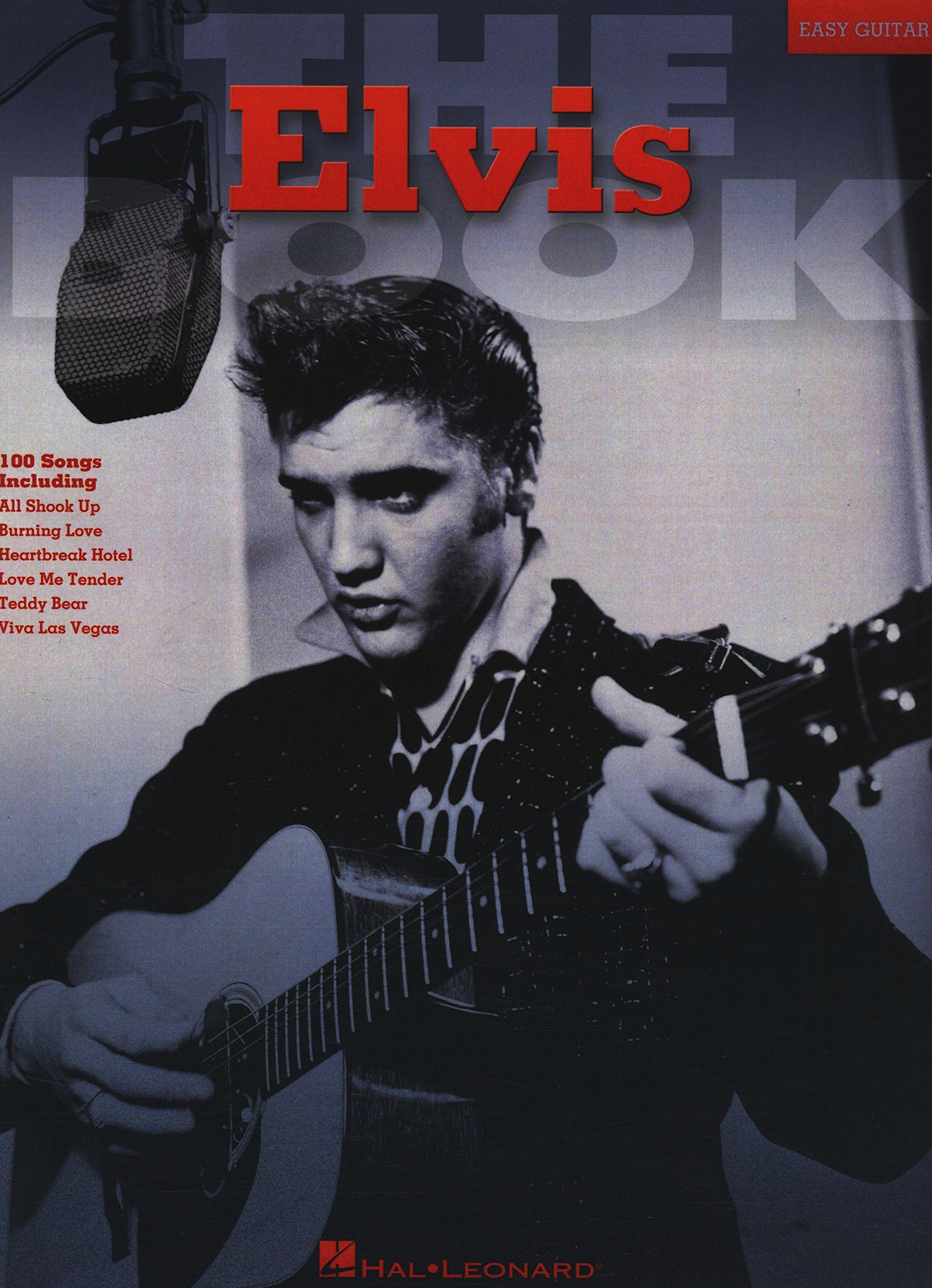 The Elvis Book partitions guitare facile livre musique Elvis Presley anglais