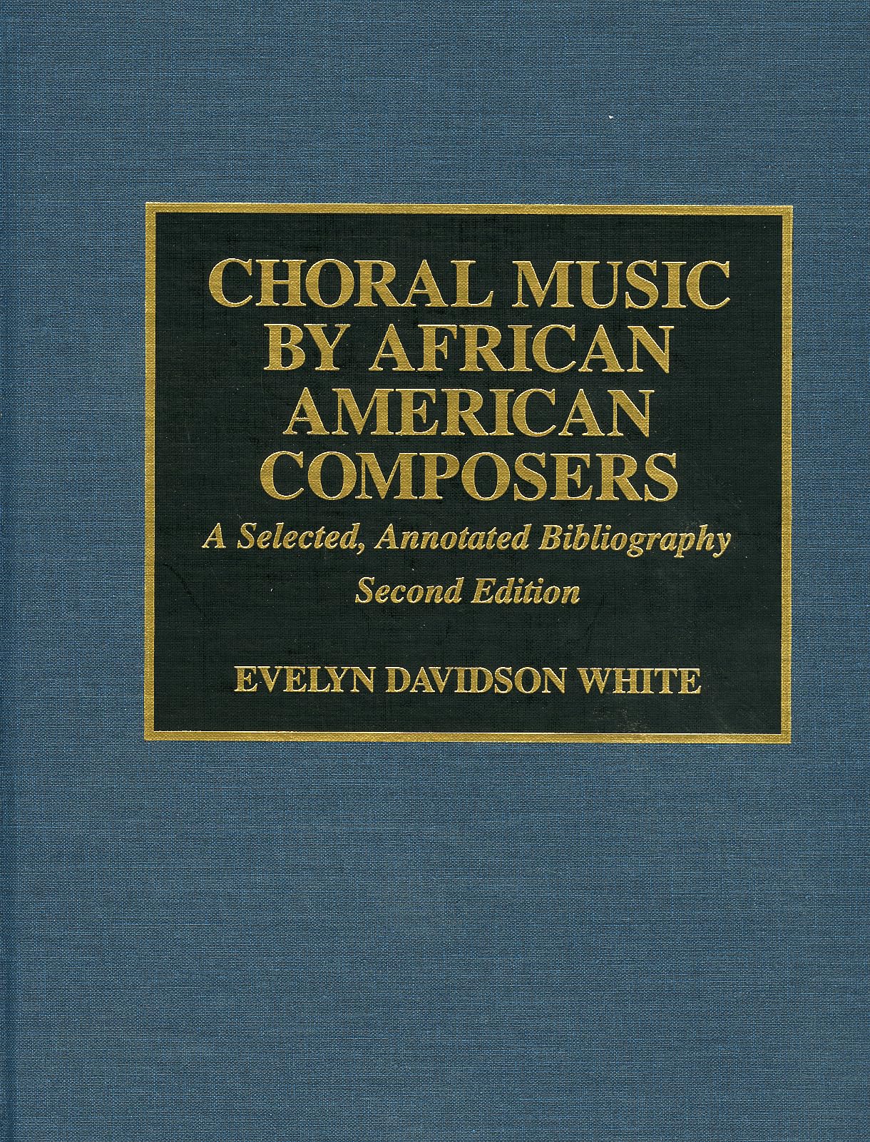 Choral Music by African American Composers livre répertoire choral