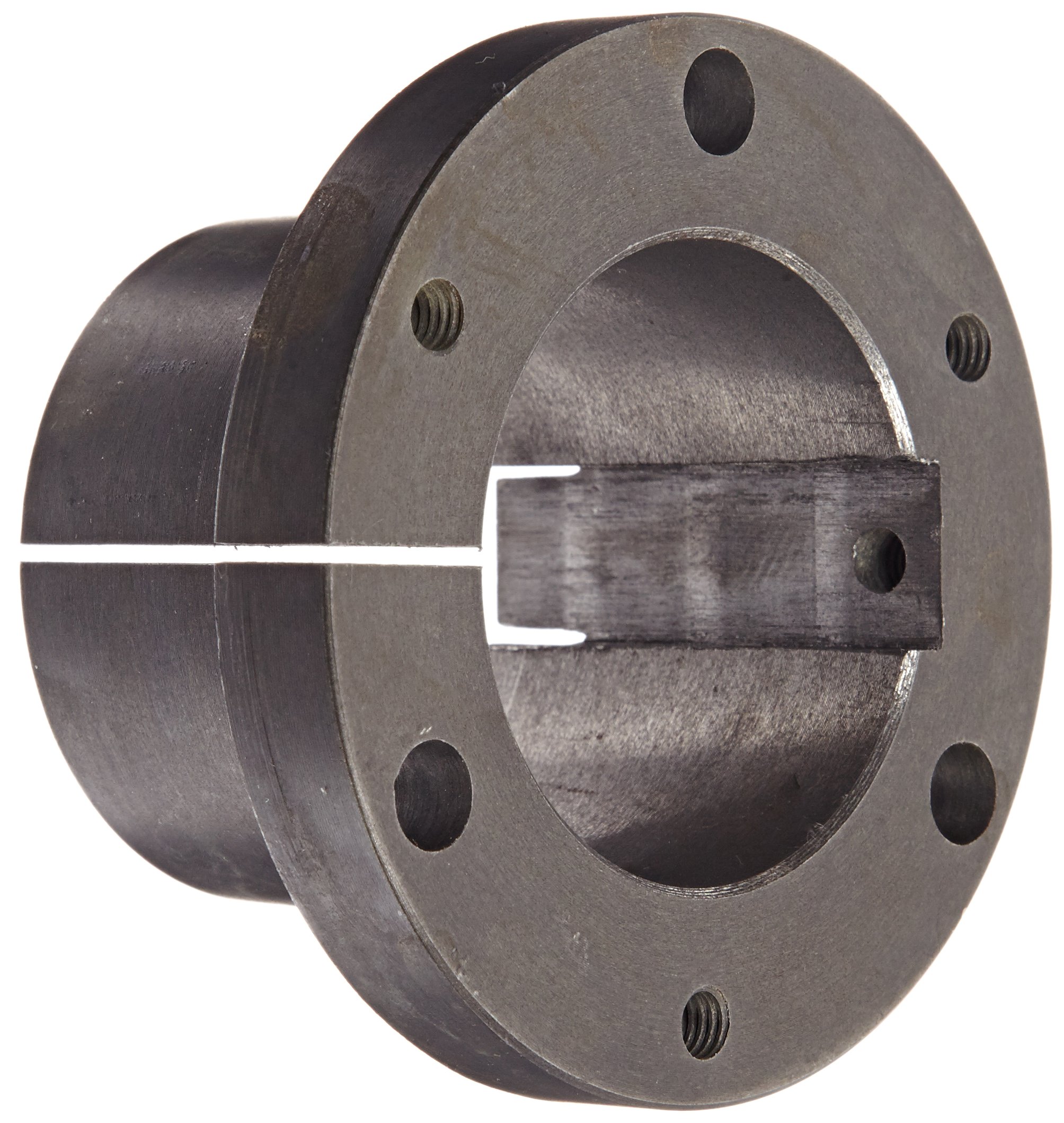 TB Woods Type SD SDM48MM Sure-Grip Bushing, Metric, 48 mm Bore, 55.6 mm OD, 46 mm Length, 565 lbs/in Torque, Standard Design, Shallow Keyway