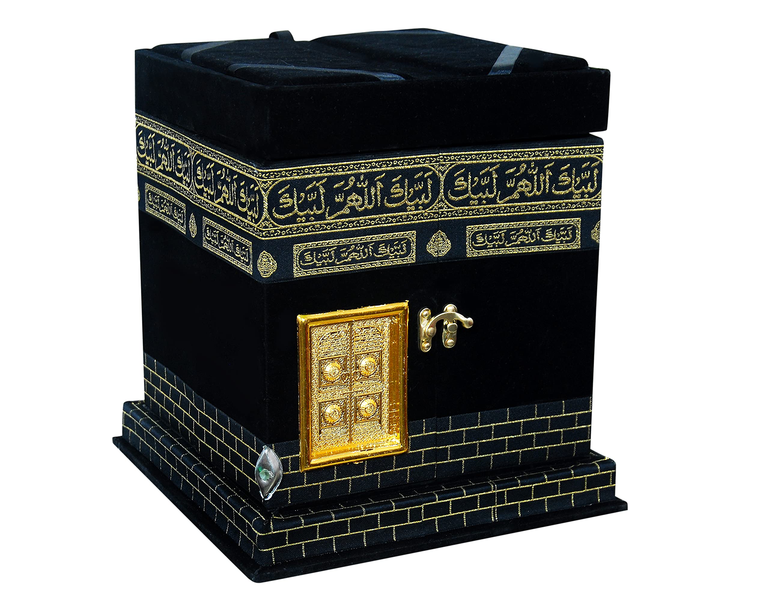 Buy ALQMAR Holy Islamic Islam Arabic Quran Khana Kaba Model Kaaba Stand
