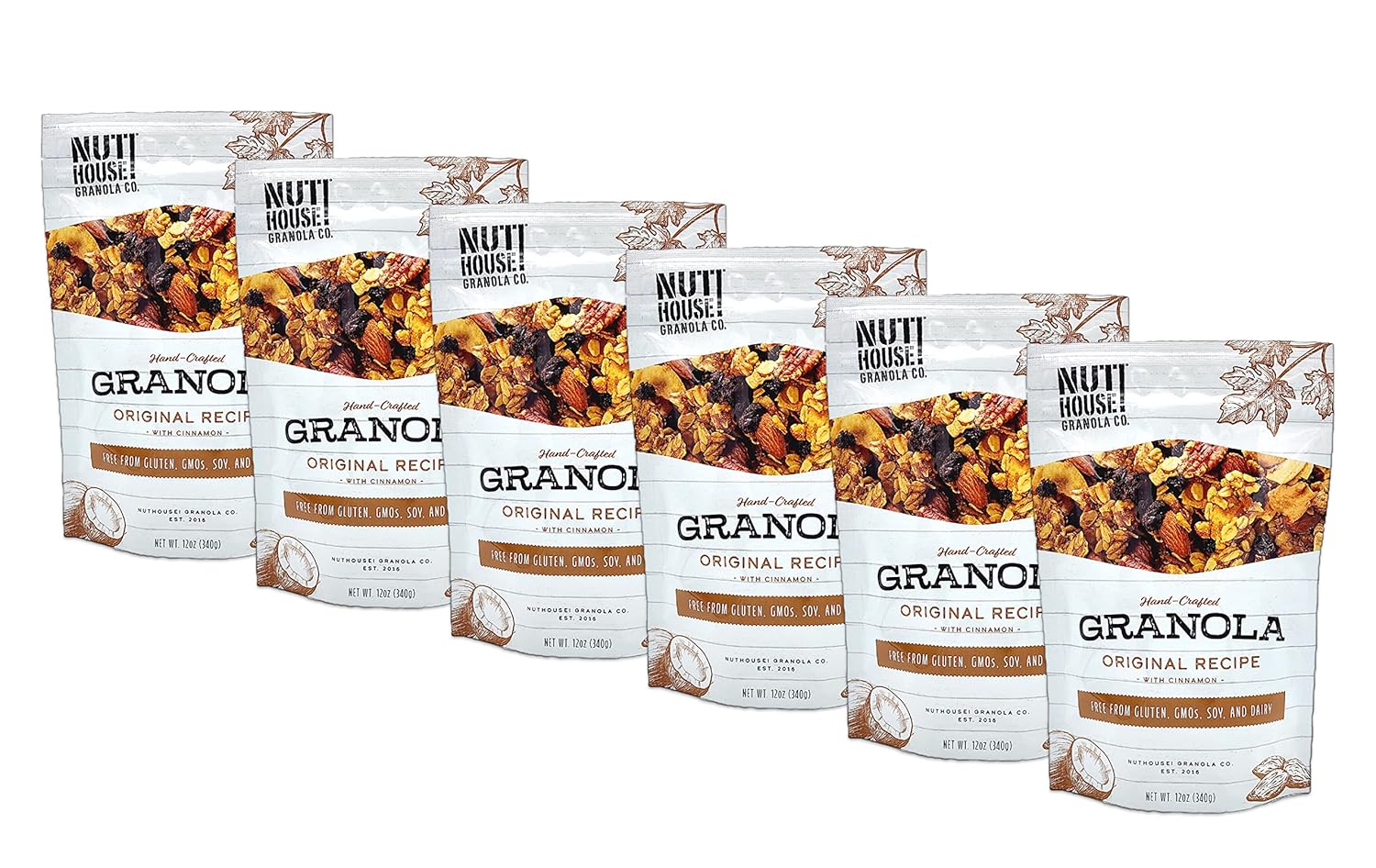 NutHouse! Granola Company Premium Original Recipe Granola