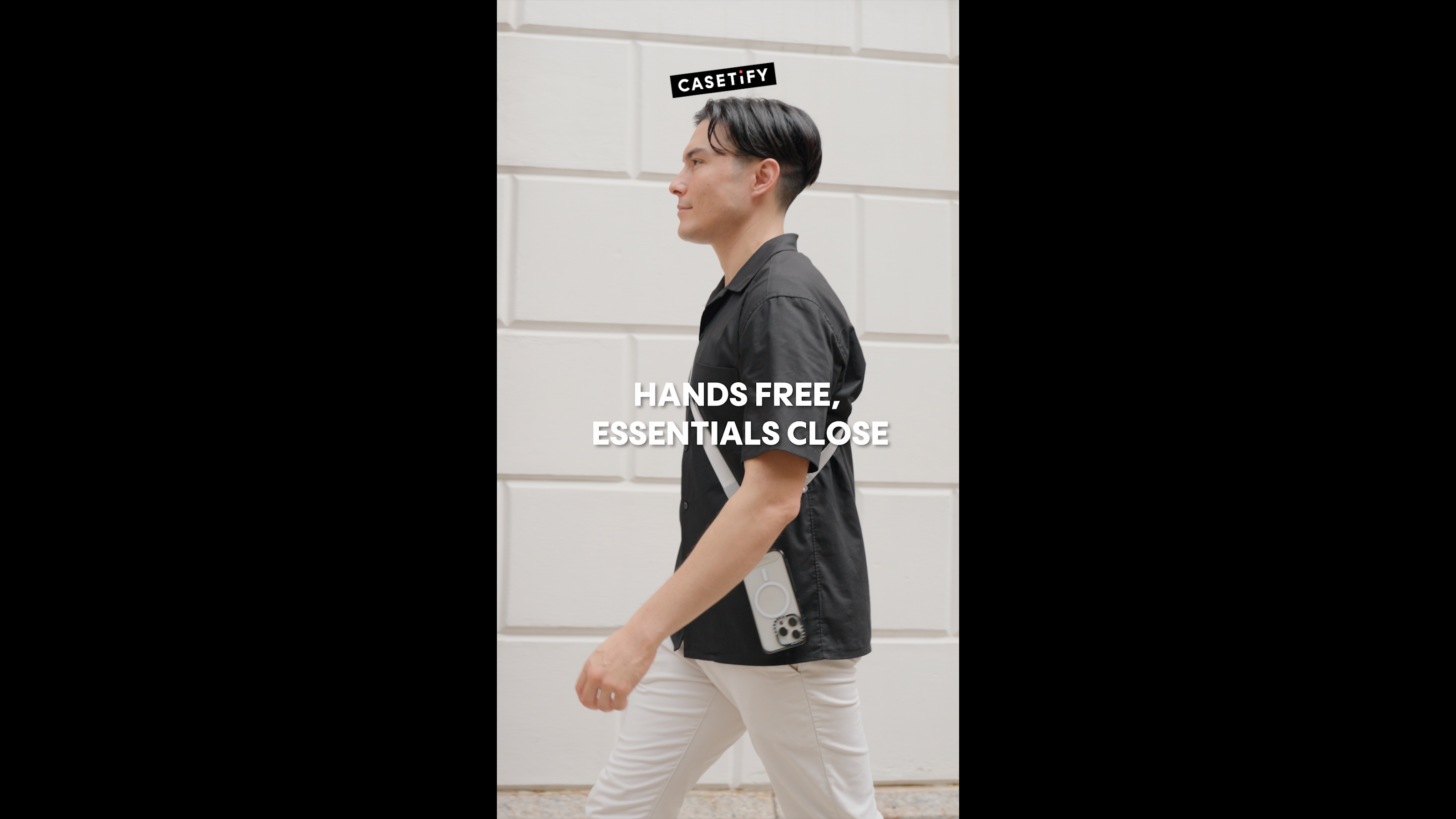 Amazon.com: CASETiFY 2-in-1 Utility Lanyard - Black : Cell Phones