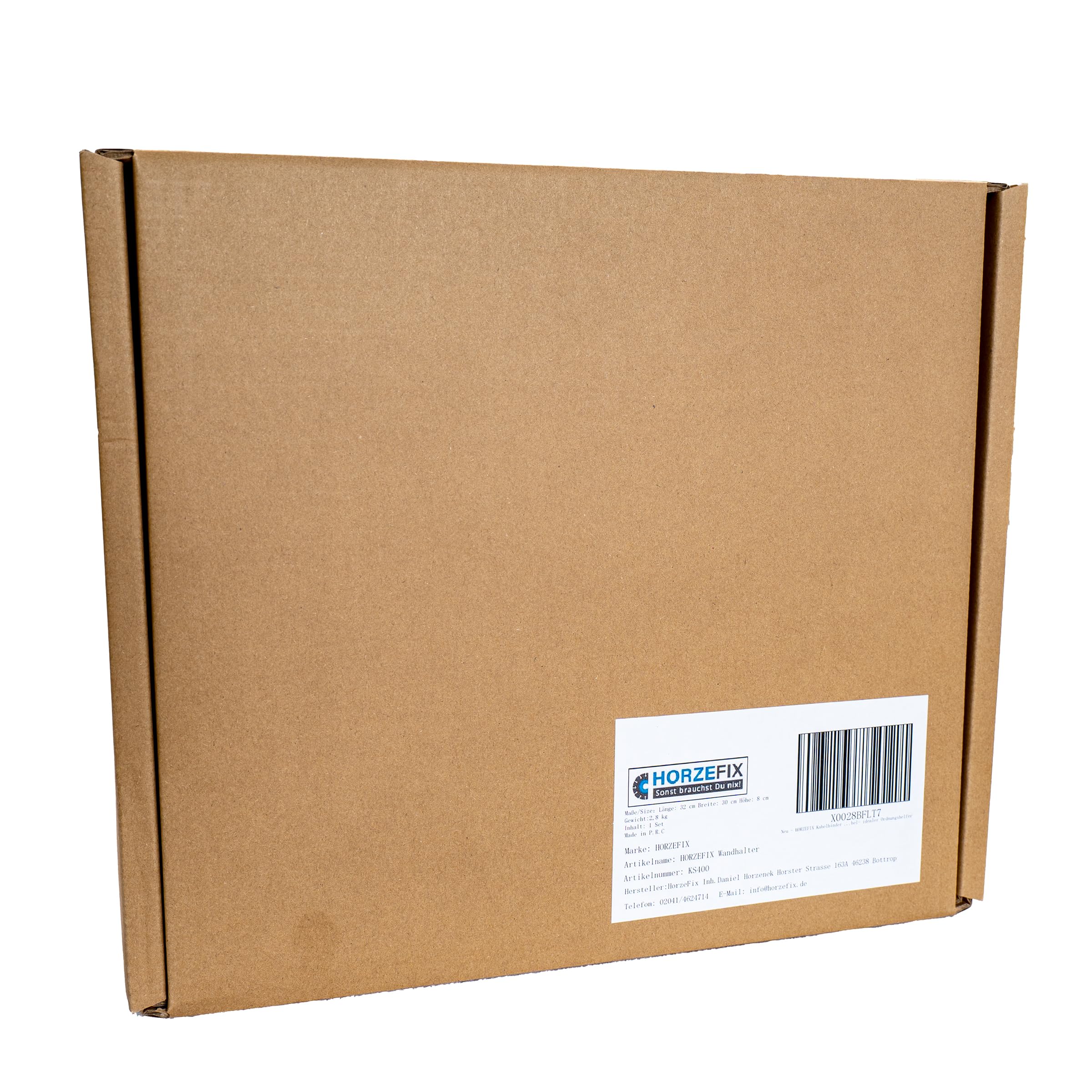 Kabelbinder Ordnungsbox Wandhalter zur Wandbefestigung aus Metall in blau inklusive 2 Schrauben und 2 Dübel- idealer Ordnungshelfer