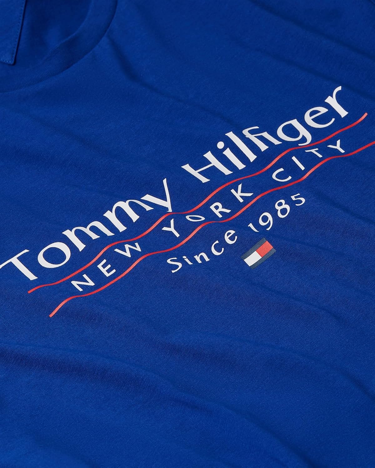 Tommy Hilfiger mens HILFIGER CENTER STACK TEE Short Sleeve T-S... - view 1