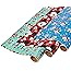 Amazon.com: Hallmark Christmas Peanuts Wrapping Paper with Cut Lines on ...