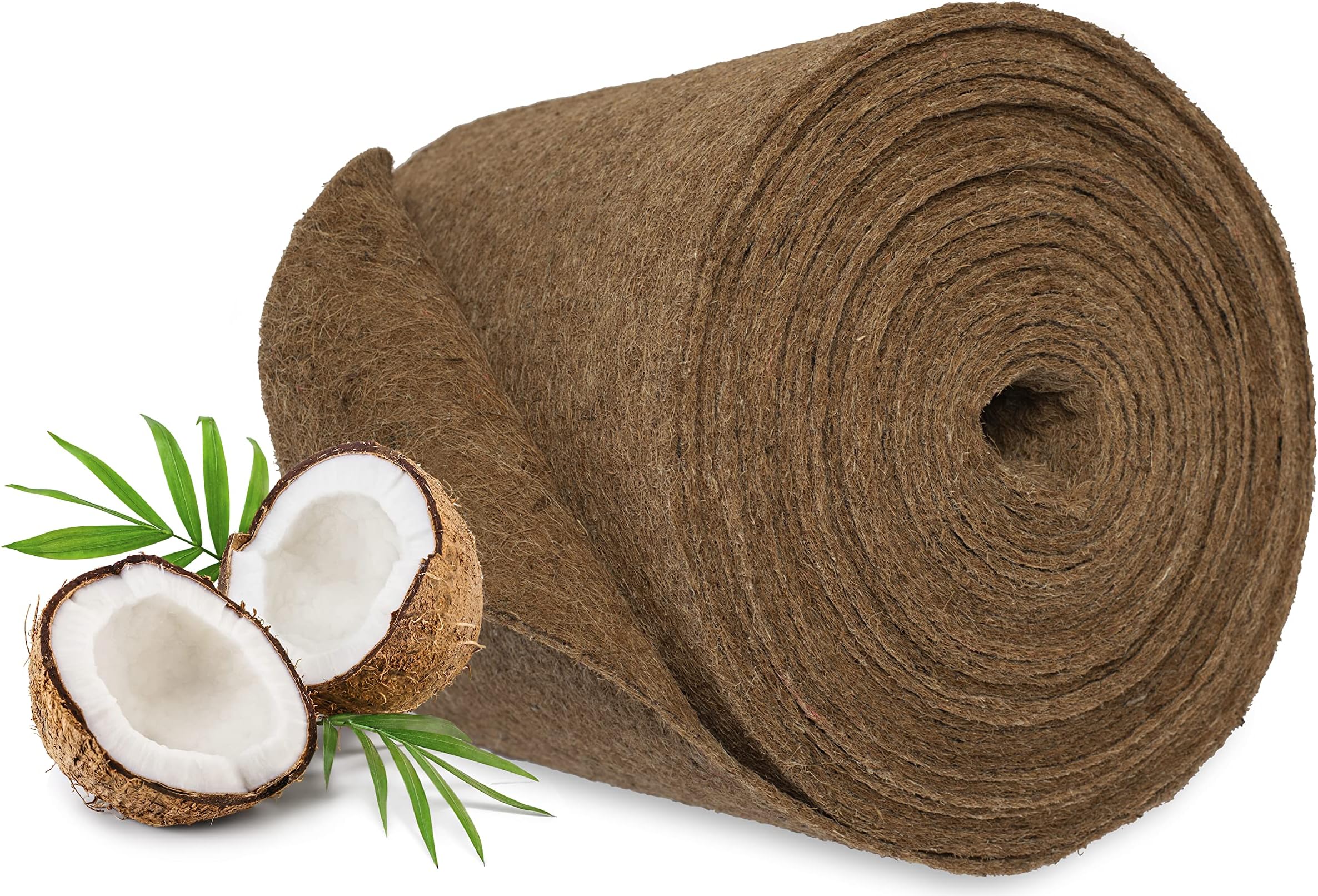 N Nagerteppich.de Kokosmatte aus 100 Kokosfasern 50cm x 5m Rolle