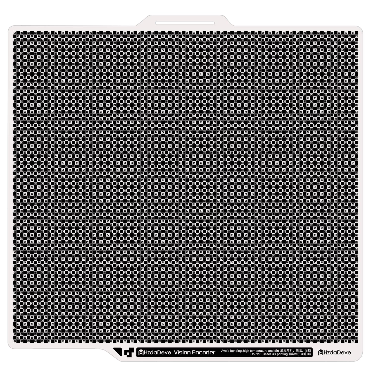 HzdaDeve X2D Vision Encoder Genauigkeit auf ein neues Niveau 257.5X257.5MM erweitertes Kalibrierungswerkzeug 5-minütige Kalibrierung für wochenlange Genauigkeit für Bambu Lab X2D Combo 3D-Drucker