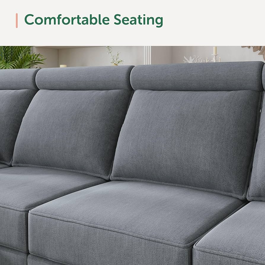 Amazon.com: HONBAY Modular Sofa Sectional Couch with Storage