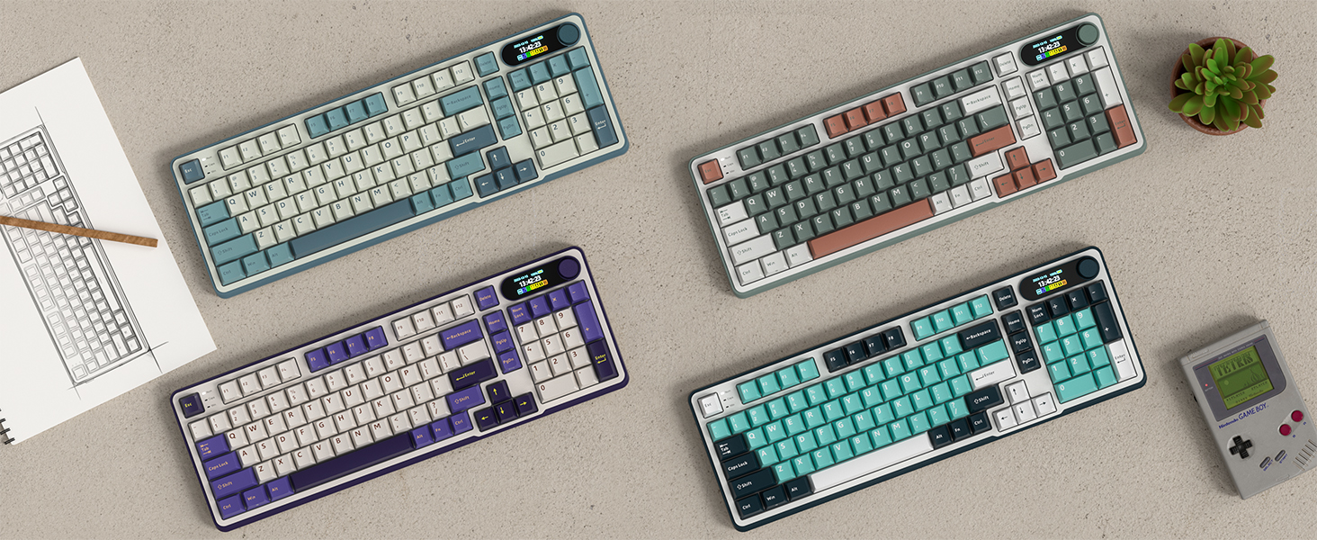 Amazon | RK ROYAL KLUDGE S98 メカニカルキーボード、スマート