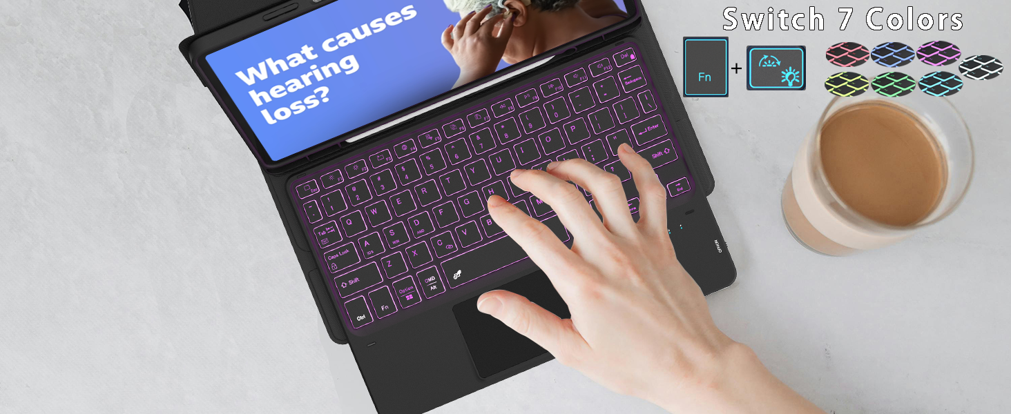 Amazon.com: for Galaxy Tab S11 11 inch Case with Keyboard - 7