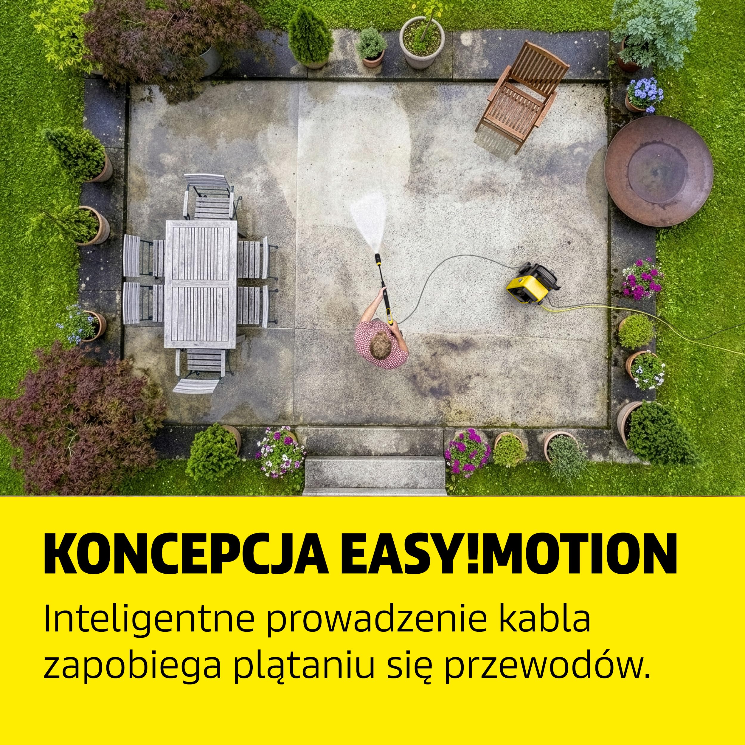 Kärcher myjka ciśnieniowa K 6 Comfort Premium Home, ciśnienie: 160 bar, wydajność: 510 l/h, powierzchnia: 50 m²/h, waga: 18,2 kg, wyjątkowo elastyczny wąż wysokociśnieniowy, bęben na wąż, Home Kit