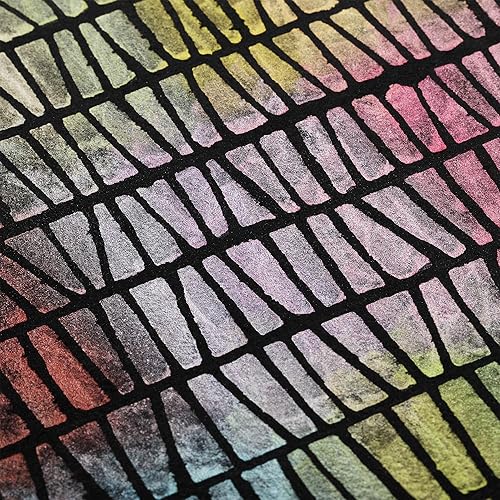 Miniatura 4 de Creative Inspirations Juego de pintura de acuarela, 120 acuarelas de media bandeja en lata de metal, incluye 72 originales, 12 fluorescentes, 5 de