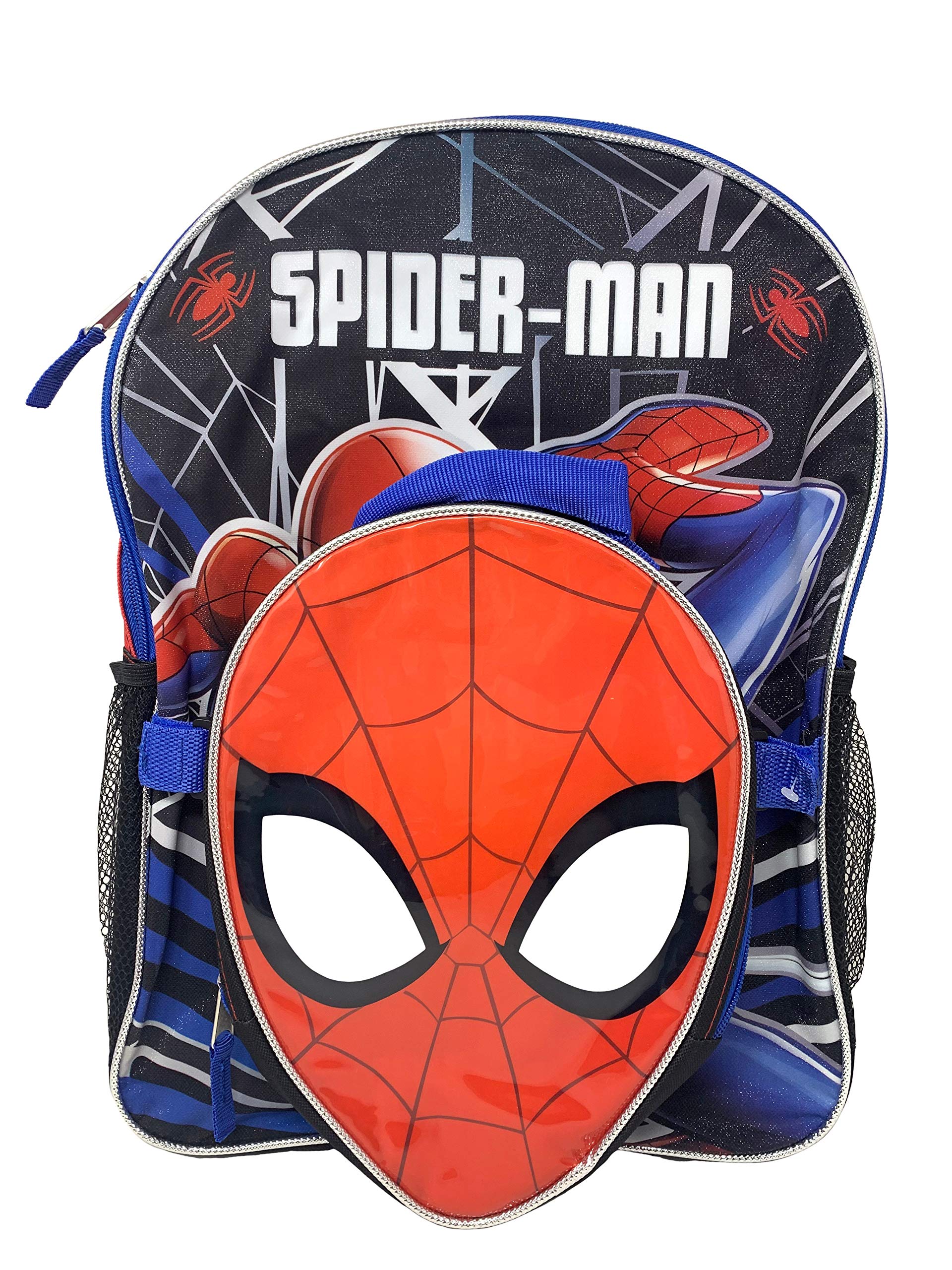 MarvelSpiderman 16" Backpack with Shaped Lunch Bag- SPOU