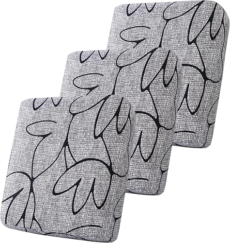 Miniatura 370 de Smiry Fundas de cojín de sofá con estampado, fundas de sofá elásticas y suaves para sofá, funda de sofá antideslizante lavable protector de muebles