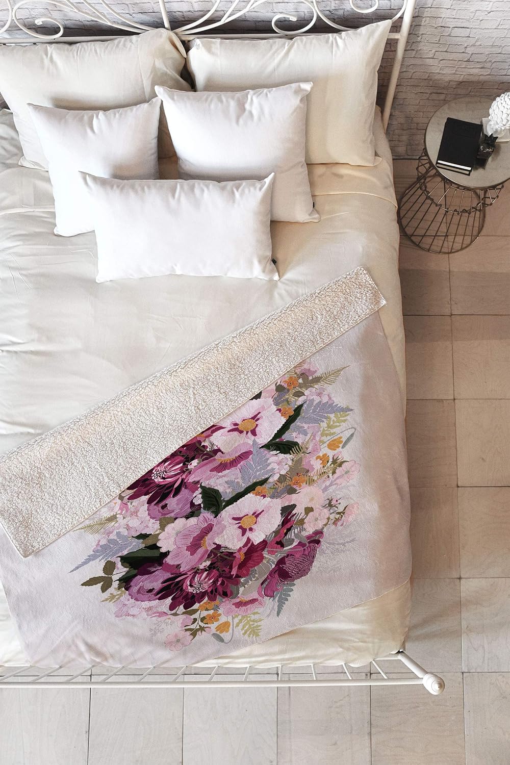 Deny Designs Iveta Abolina Lunette Sherpa Fleece Throw Blanket, 50" x 60"