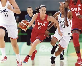 SUE Bird USA Women's Olympic Basketball 8X10 Sports Action Photo (Rio)