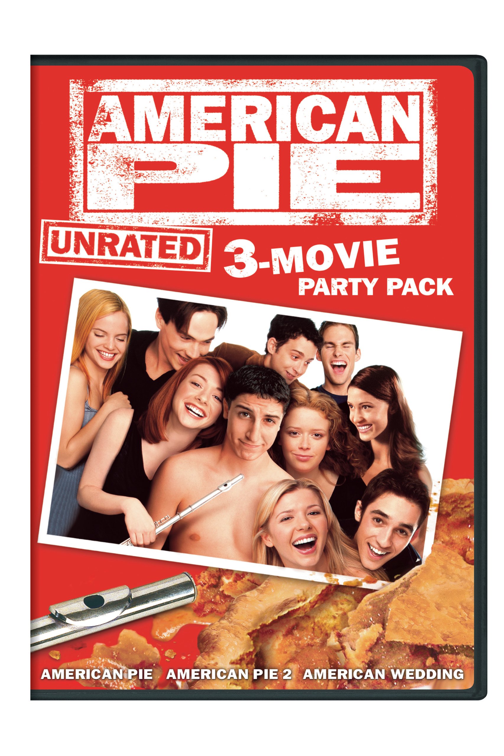 American Pie Unrated versión íntegra en DVD original del Reino Unido