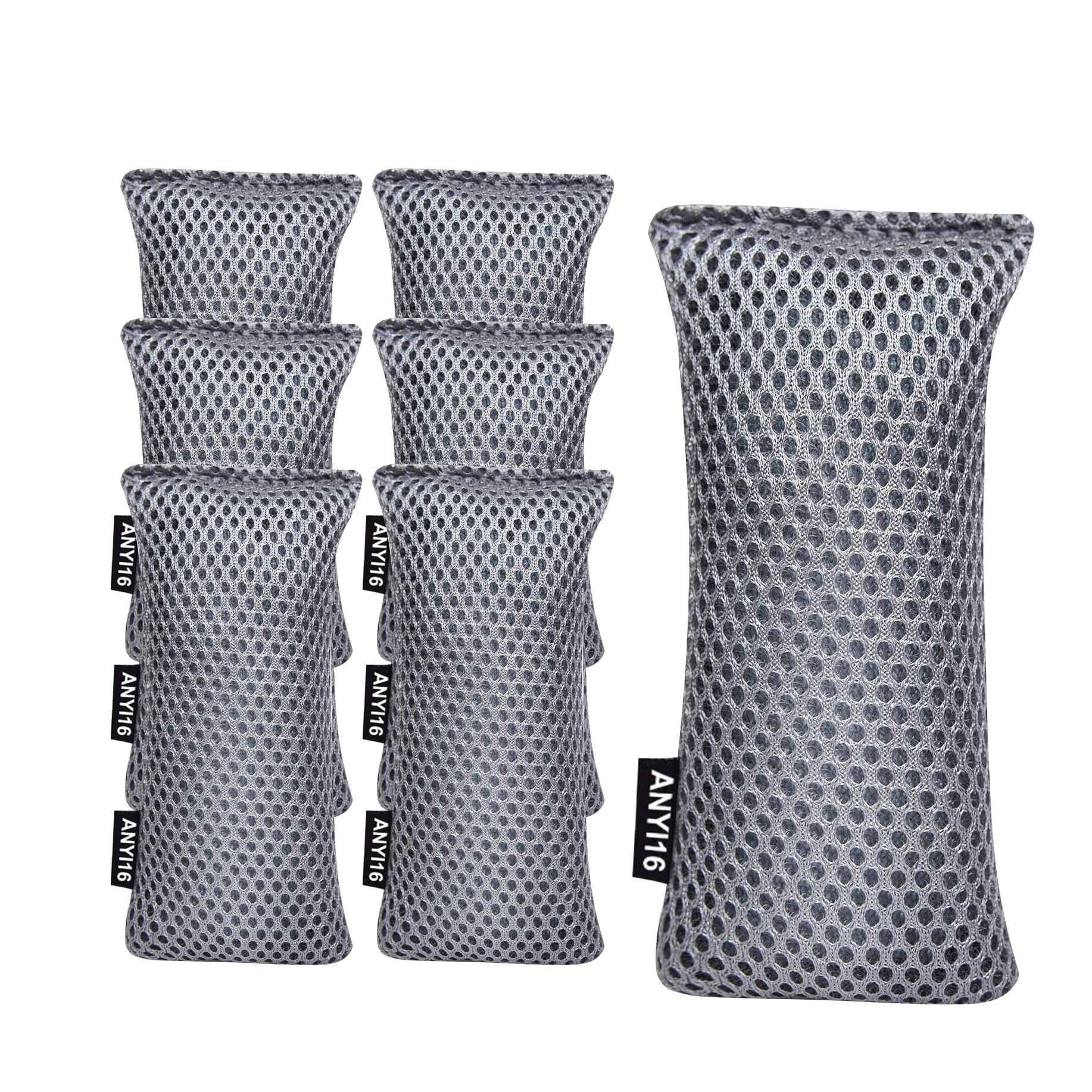 6Pack Charcoal Shoe Deodorizer Bags, Shoe Odor Eliminator,Drawer Deodorizers, Activated Charcoal Odor Absorber for Shoes, Absorbs Stink and Moisture (125-02)