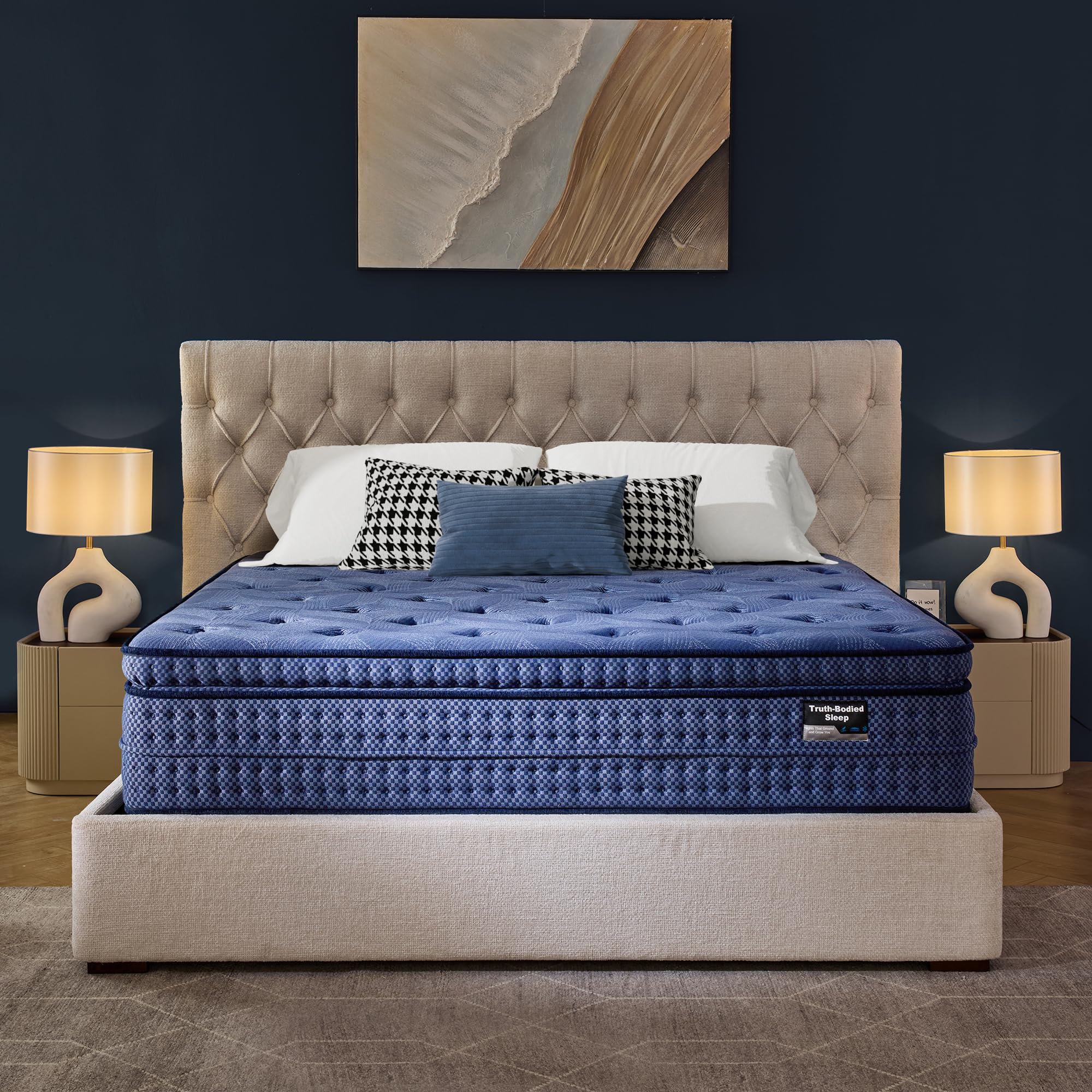 Suiforlun 14 Inch Hybrid Cal King Mattress
