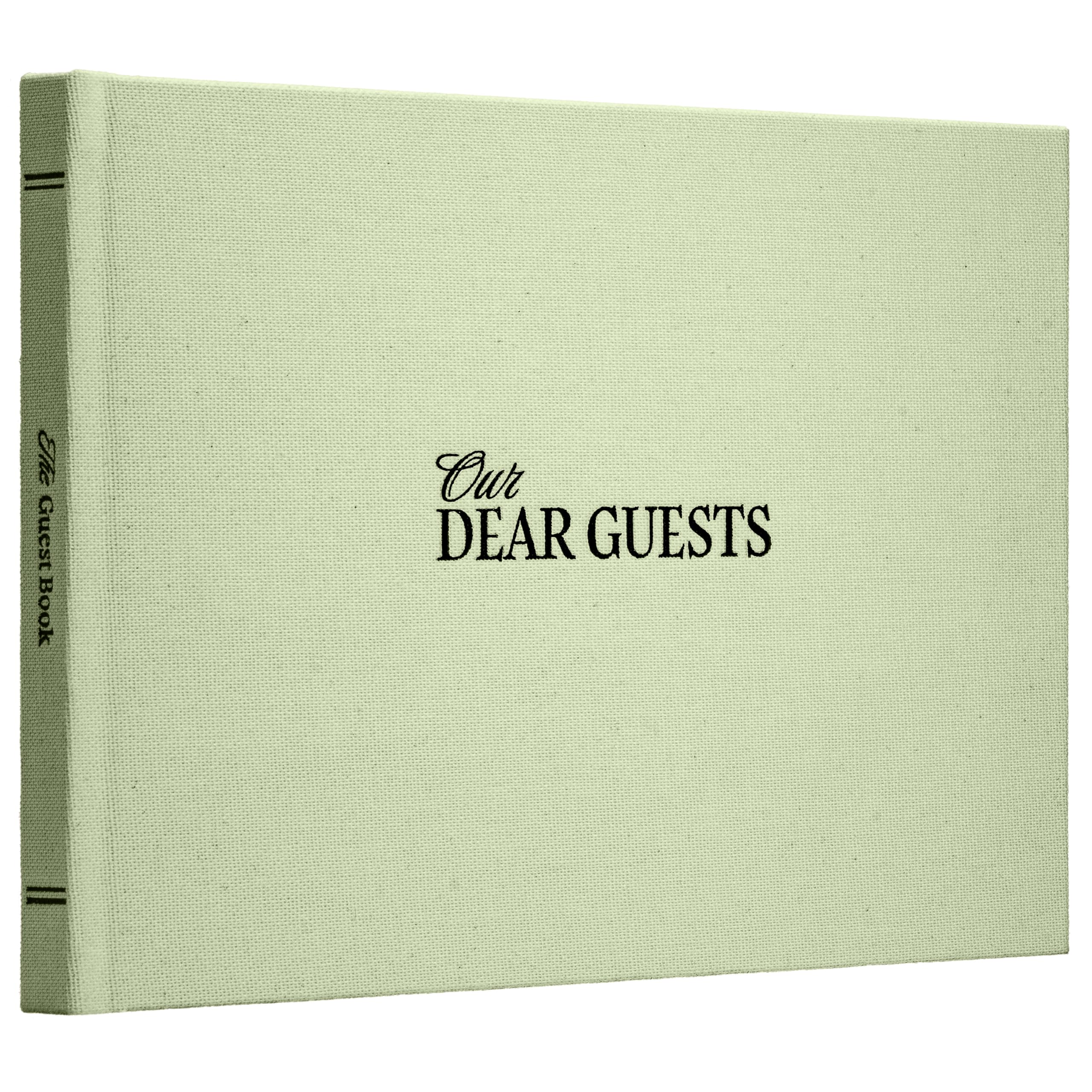 Kunitsa Co. Wedding Guest Book - Blank Sign in Book for Special Occasions