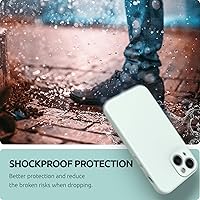 Vista 117 de SURPHY Compatible con iPhone 13 Mini Funda con Protector de Pantalla, (Protección de Cámara y Forro de Microfibra Suave) Funda de Teléfono