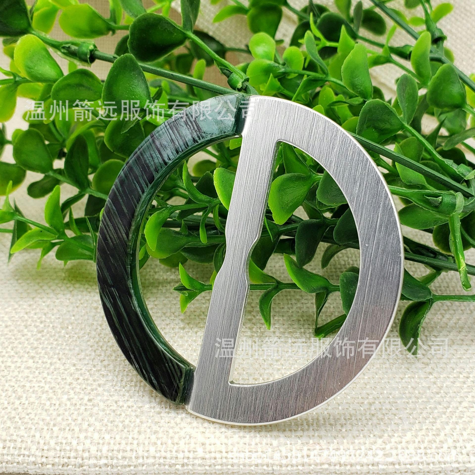 Wewnętrzny 23/50 mm 6 szt. okrągły metalowy pasek z żywicy klamra jedwabny szalik pierścień klips klamra talii T shirt spinki do krawata dla kobiet płaszcz plecak pasek