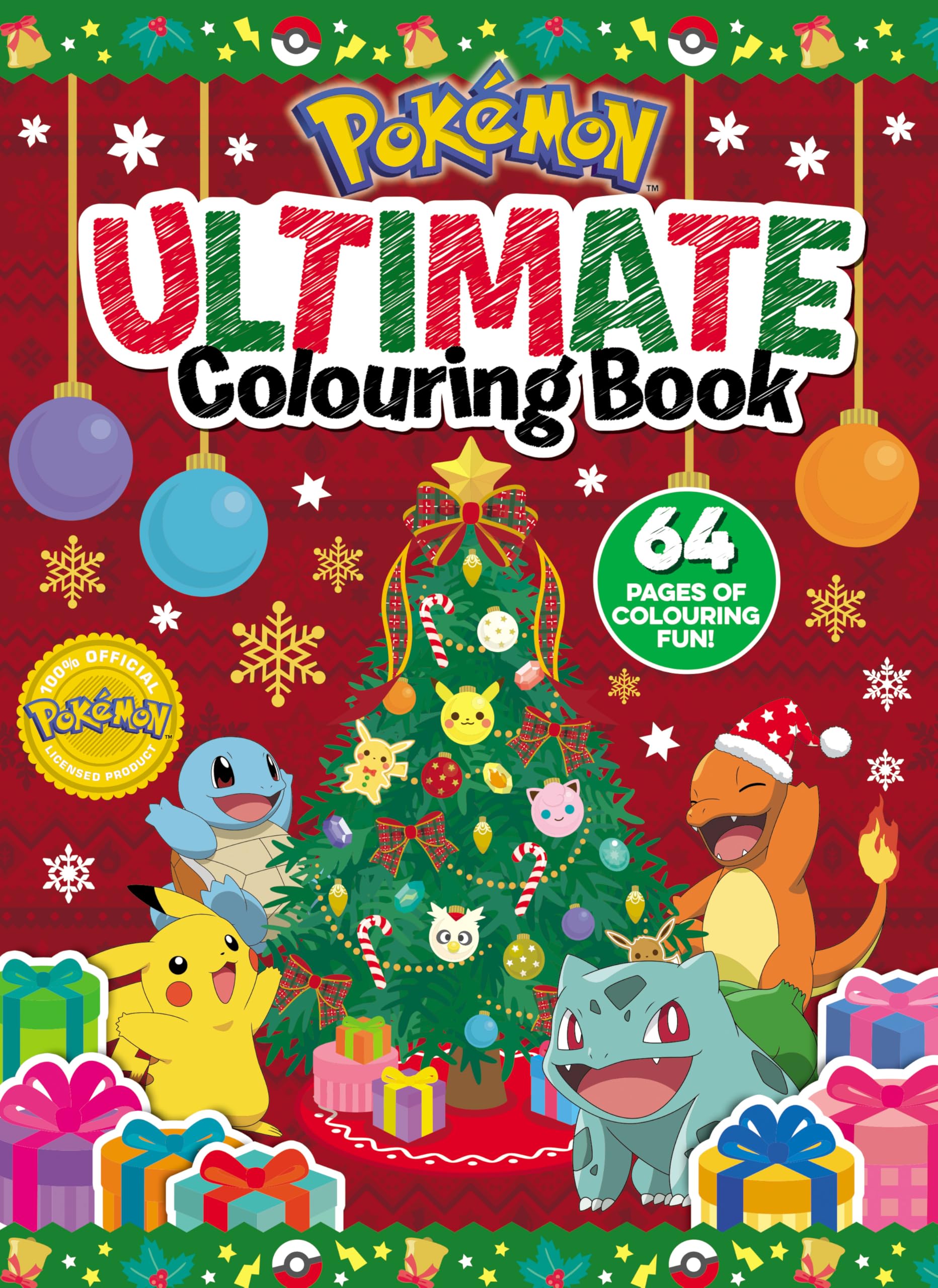 Pokemon Christmas Ultimate Colouring Book Books