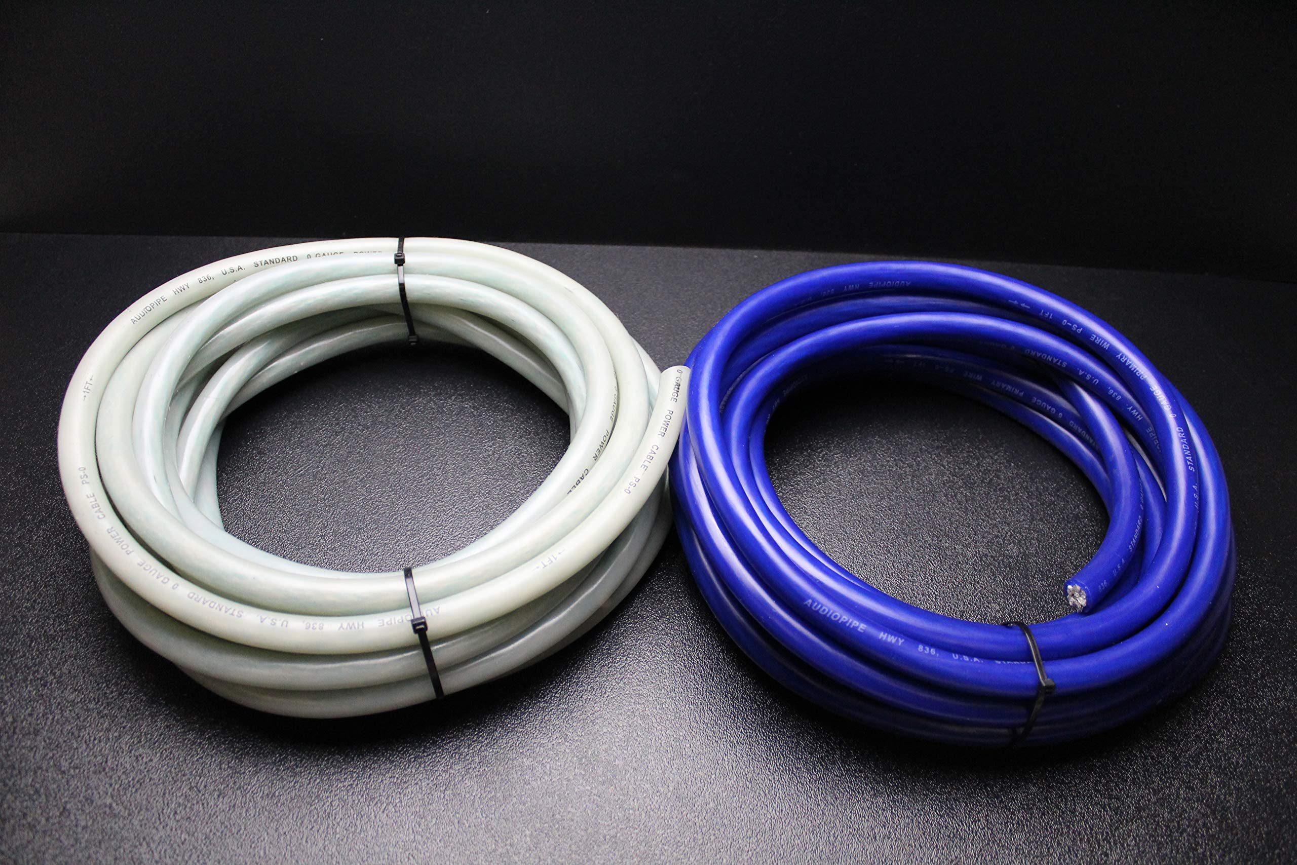 ホワイトアースです。 Amazon.co.jp: 0ゲージワイヤー 25フィート ブルー 25フィート