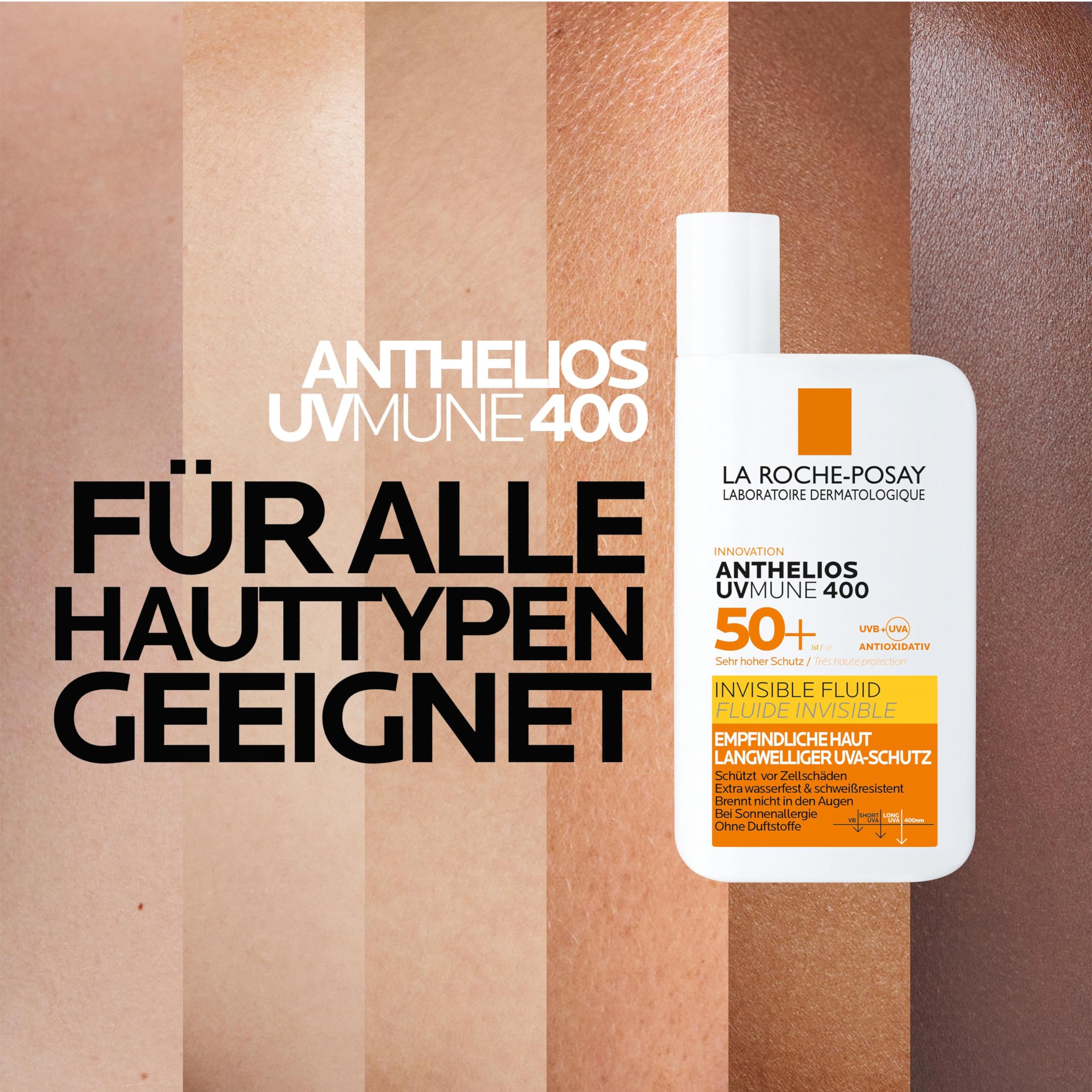 La Roche Posay Sonnenfluid für das Gesicht für zu Sonnenallergie neigende und empfindliche Haut,... Ansicht 8