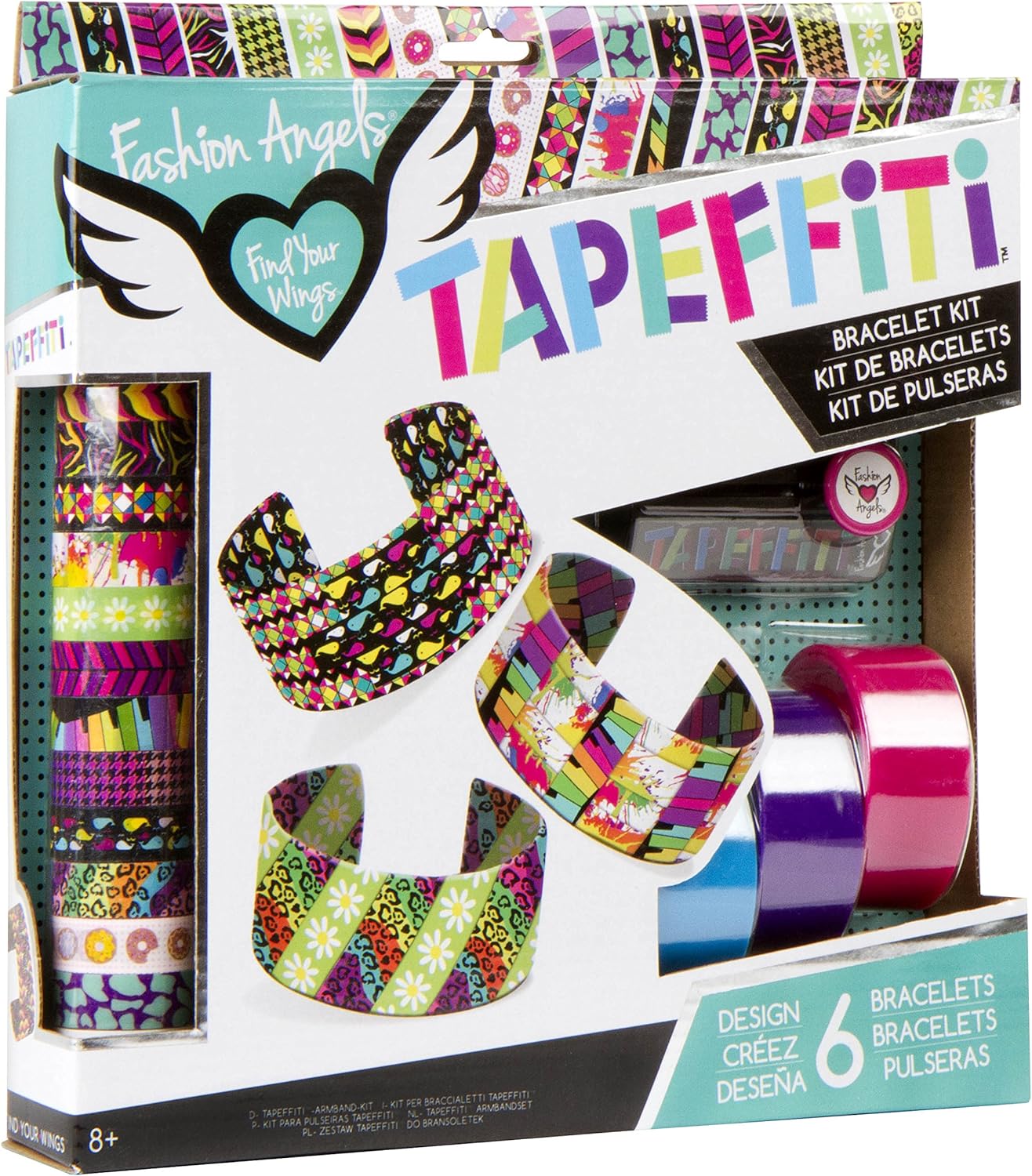 Fashion Angels Tapeffiti Cuff Bracelet Set Toys & Games