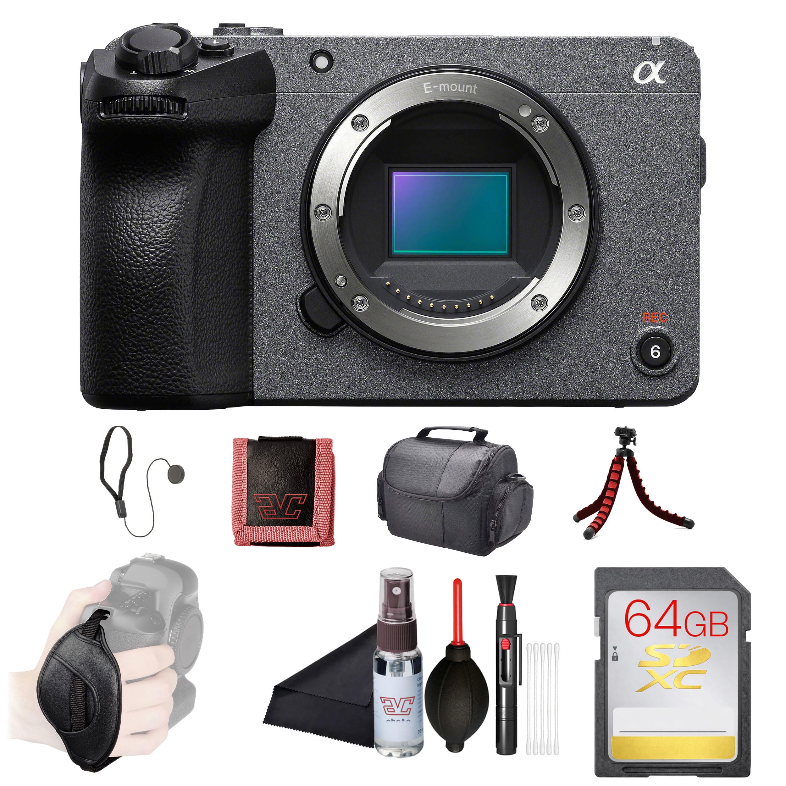 Amazon | Sony FX30 シネマラインカメラボディ(ILME-FX30B) – 26MP APS
