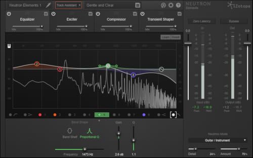Neutron Elements: Audio Mixing Plug-In, Izotope, Inc. [Online Code] #TOP1