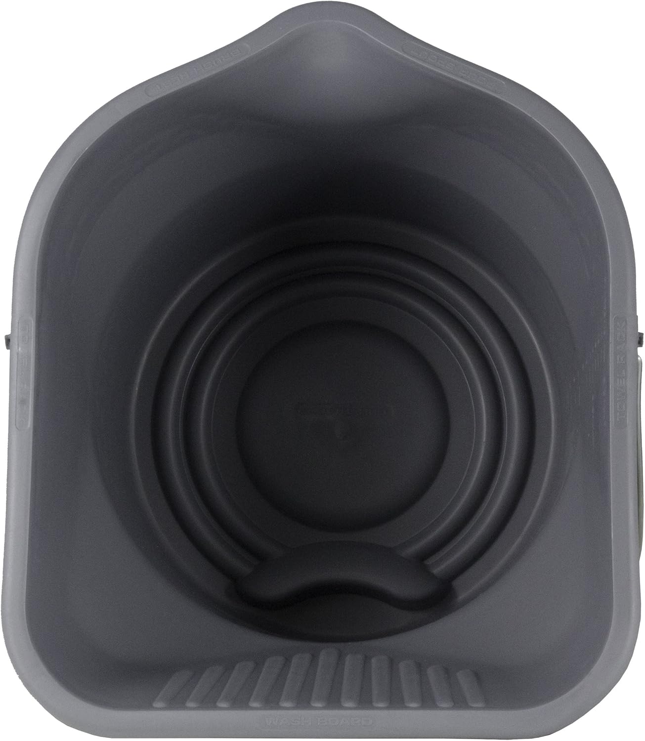 Carrand 94102 Car Wash Bucket (3 Gallon Capacity) , Gray : Automotive