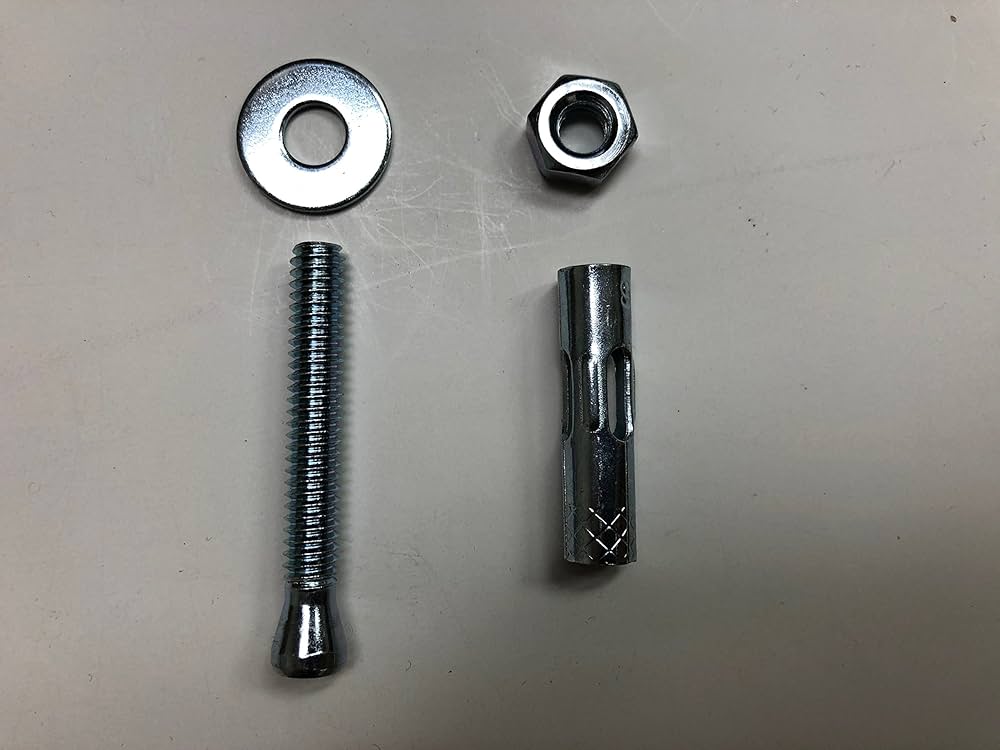 Amazon | スリーブアンカー (ナット&ワッシャー付き) 亜鉛メッキ