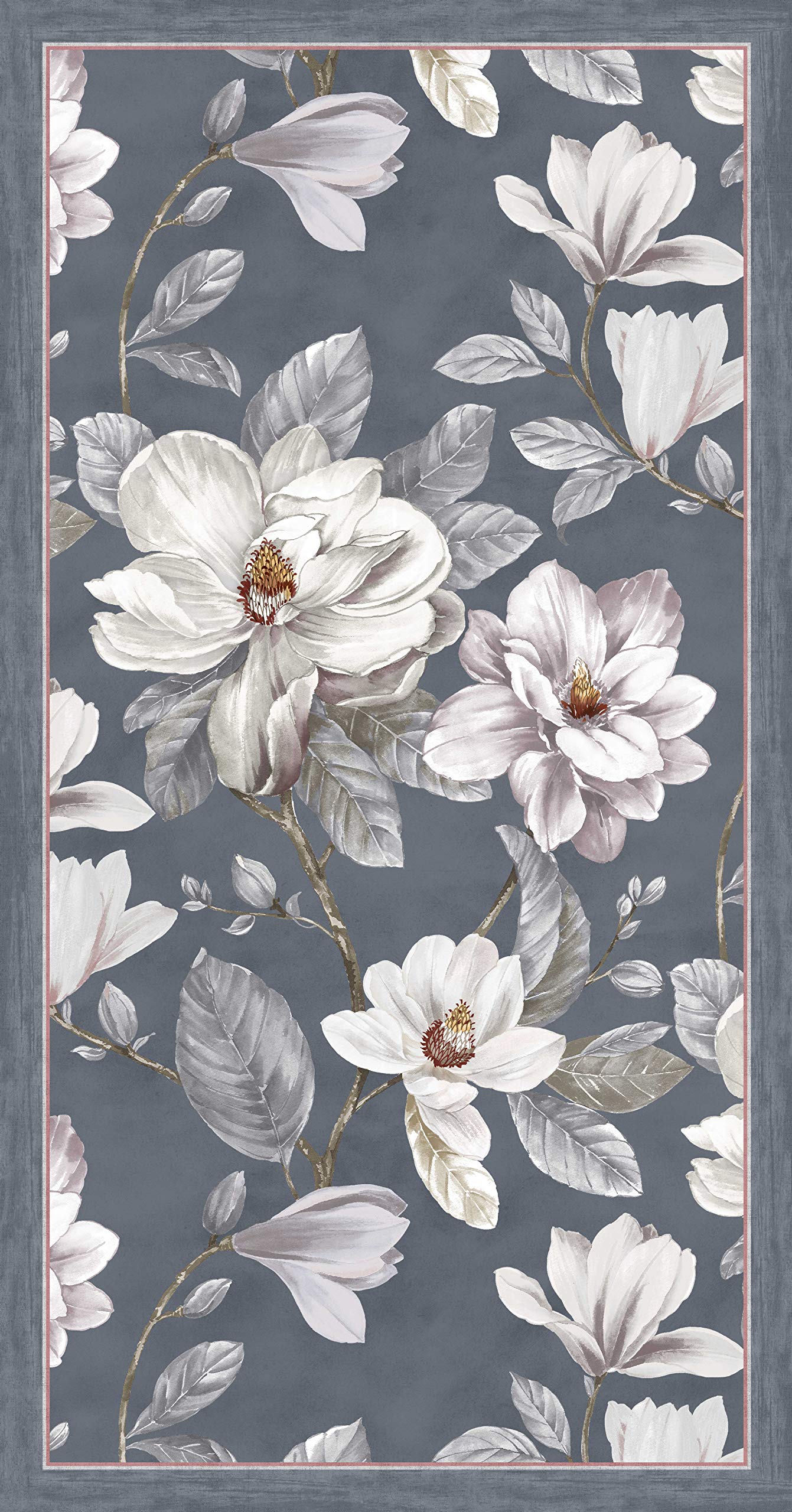 Vilber tapis en vinyle Magnolia DU 08 de dimensions 52x100 cm