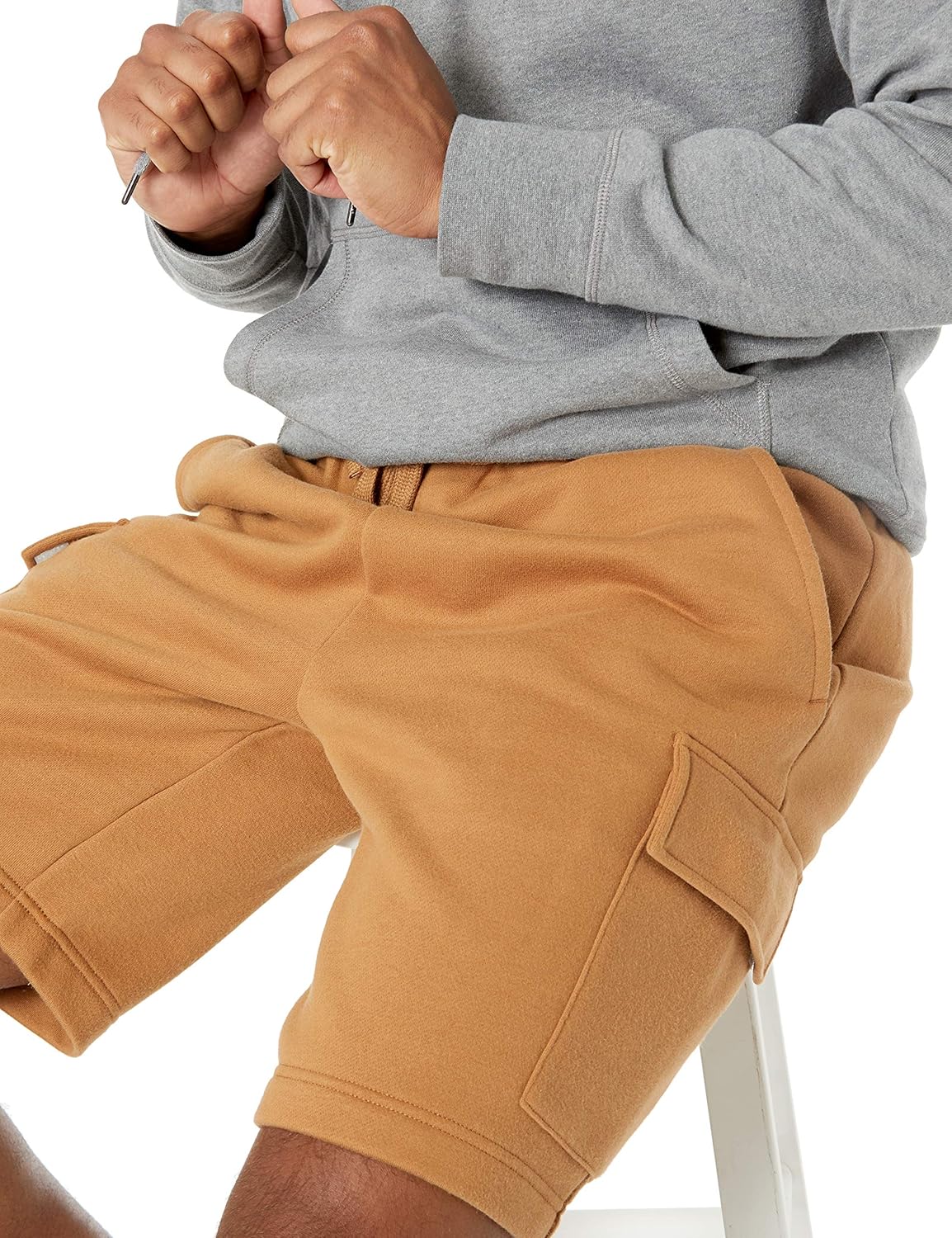 Amazon Essentials Men's Fleece Cargo Shorts - Image 3