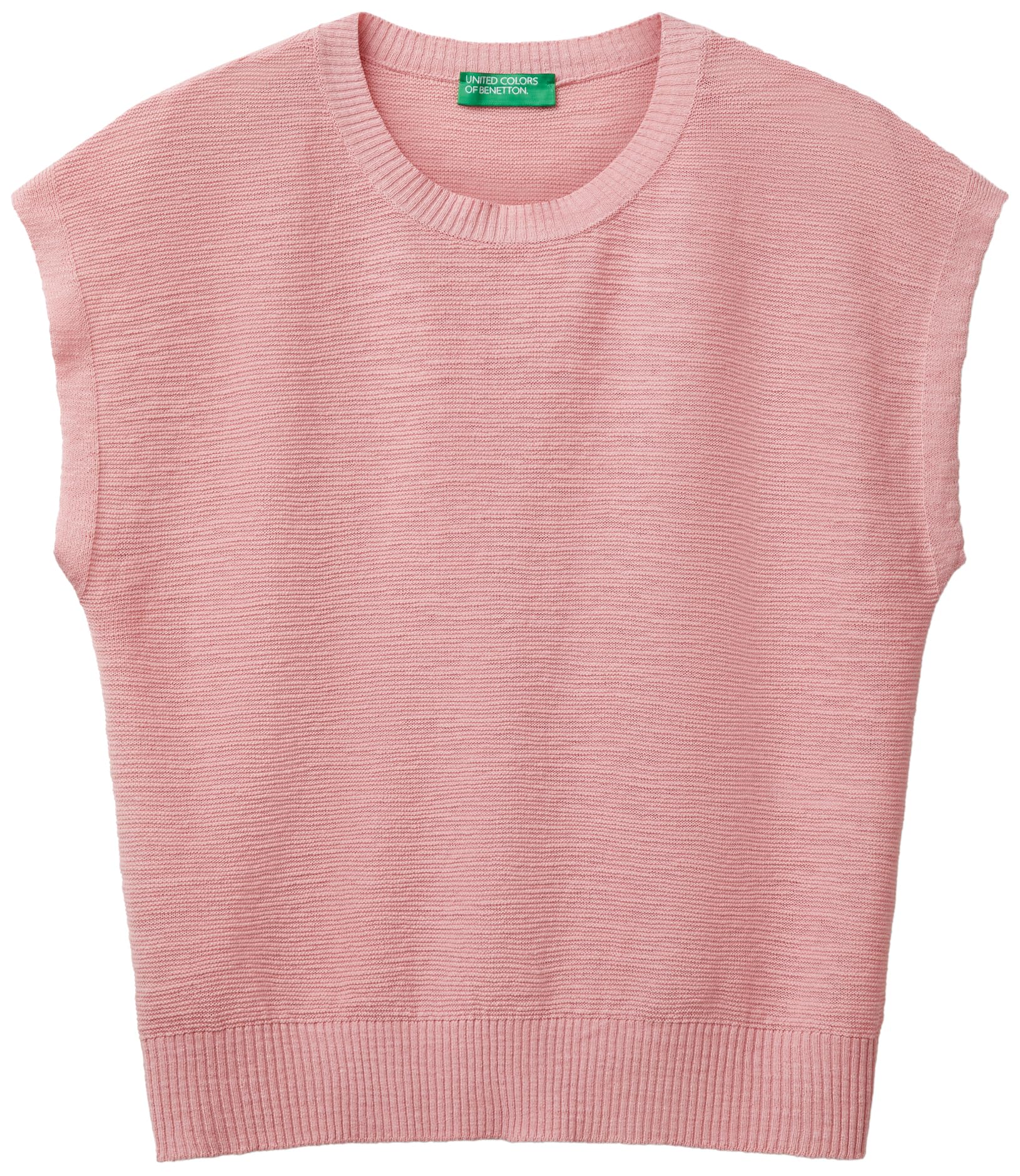 United Colors of Benetton Damen Maglia G/C S/M 105gd109z T-Shirt (1er Pack)