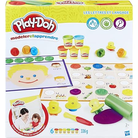 Play-Doh B34041020 Formen Und Lernen Mit Farben Und Formen: Amazon.de:  Spielzeug