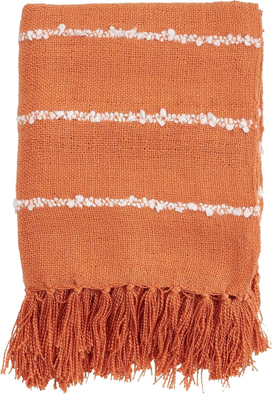 SARO LIFESTYLE Striped Design Throw Blanket