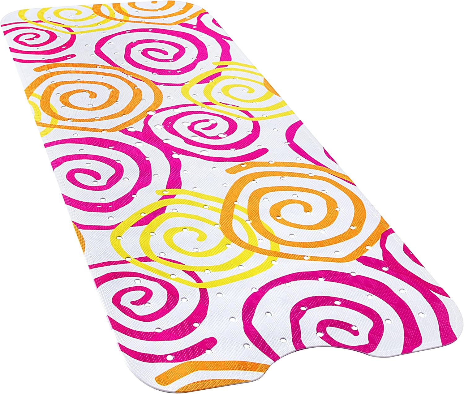 YINENN Alfombrillas de seguridad para baño y ducha, de 40 x 16 pulgadas, antideslizantes con ventosas para baño y suelo de bañera, extra grande y